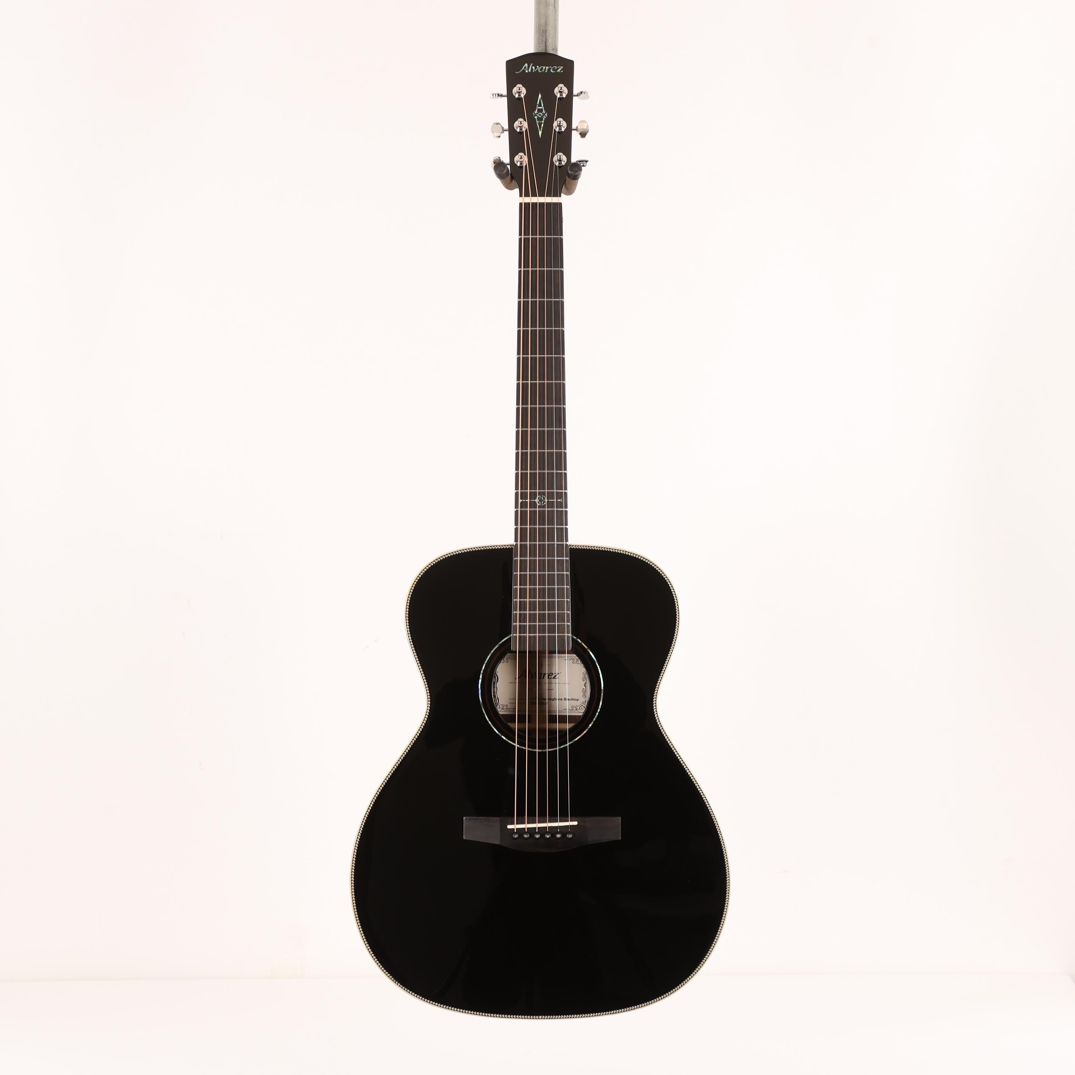B Stock : Alvarez Laureate Folk OM Herringbone Blacktop 003 - B-LF70EBT-0003 (3).jpg