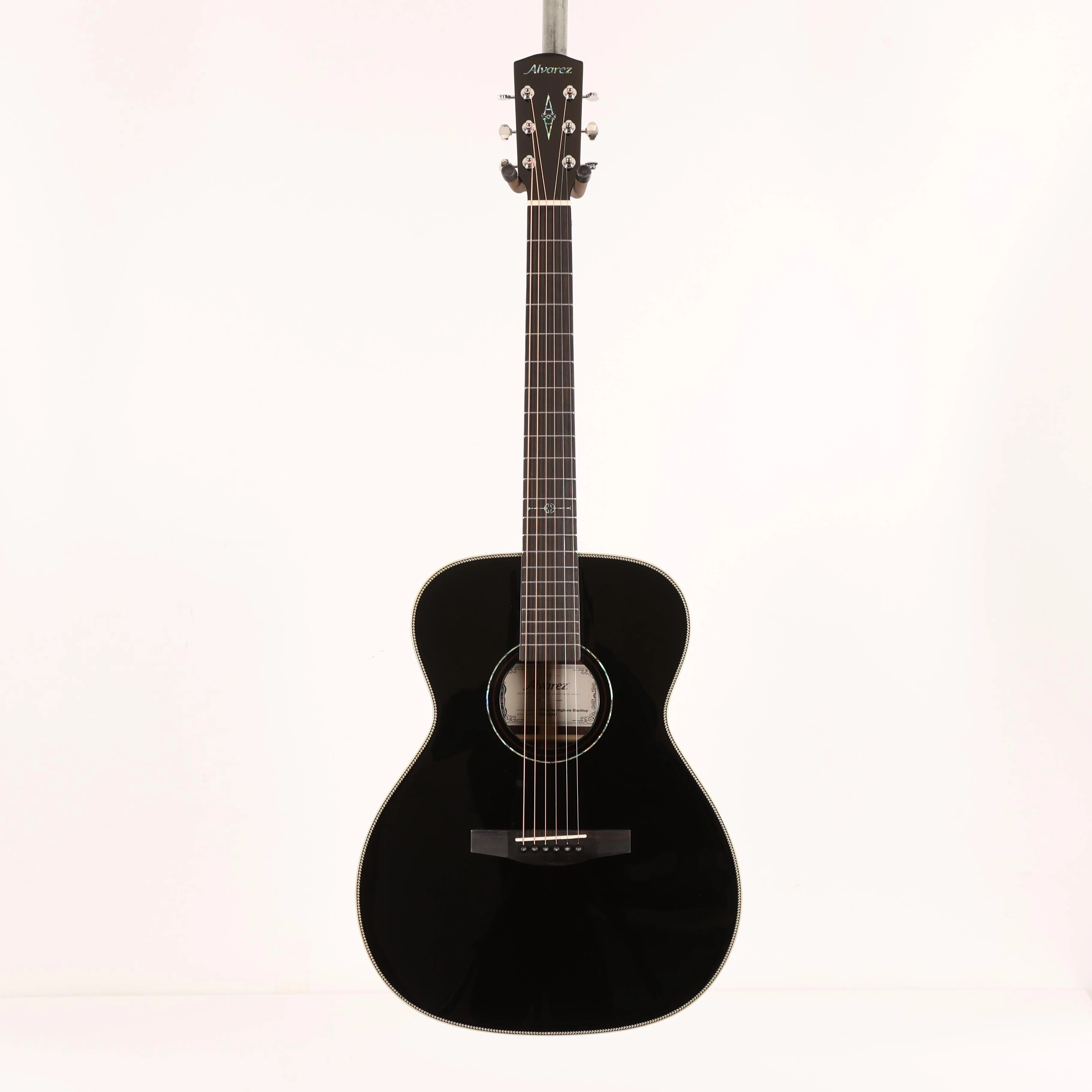 B Stock : Alvarez Laureate Folk OM Herringbone Blacktop 003 - B-LF70EBT-0003 (3).jpg