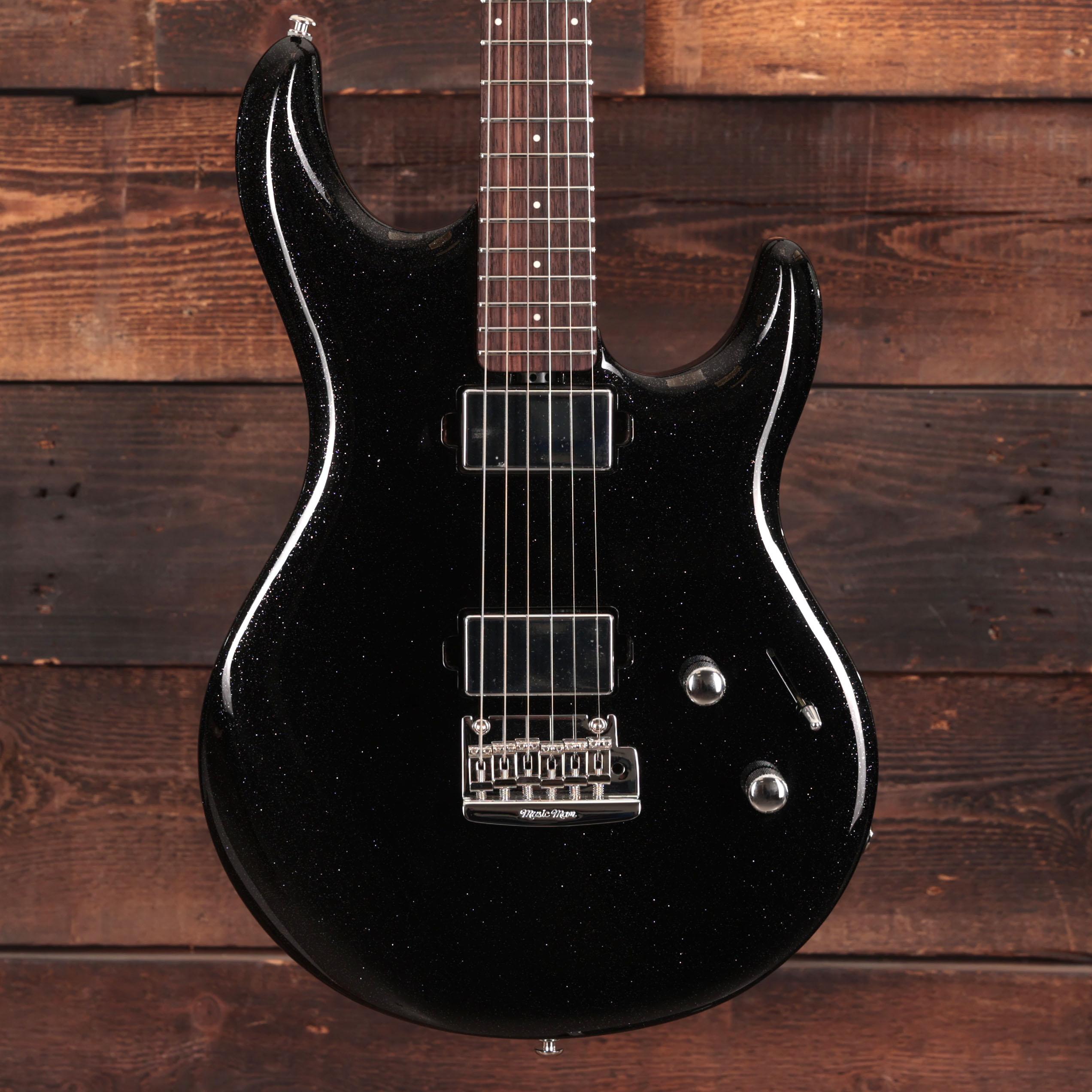 B Stock : Music Man Luke 4 - HH - Black Sparkle - Roasted Figured Maple-Rosewood - Chrome Hardware 001 - h05825 (3).jpg