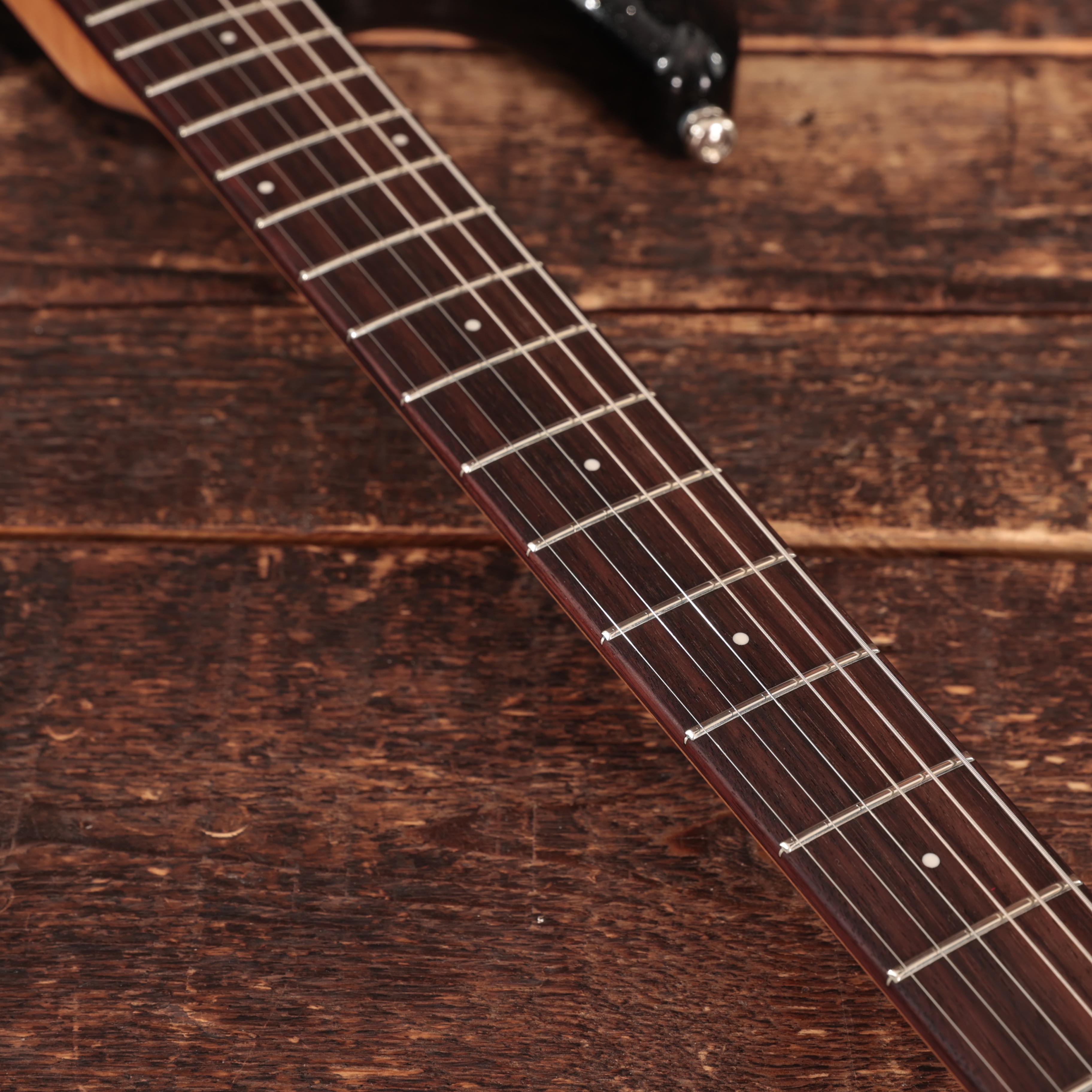 B Stock : Music Man Luke 4 - HH - Black Sparkle - Roasted Figured Maple-Rosewood - Chrome Hardware 001 - h05825 (13).jpg