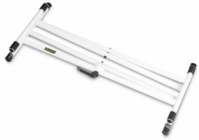 Gravity Double Braced Keyboard Stand X-Form - WHITE - GKSX2W-Gravity_Stands_Closed.jpg