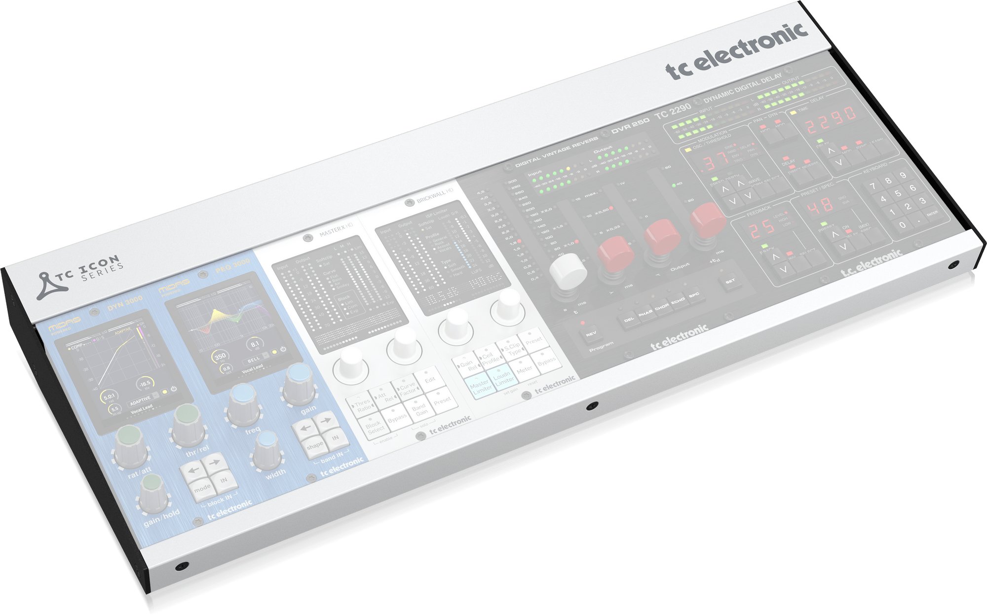 TC Electronic Icon Dock with Integrated USB Hub & Power Supply - 438283-TC-ICON-DOCK_P0E5C_Left_XL.jpg