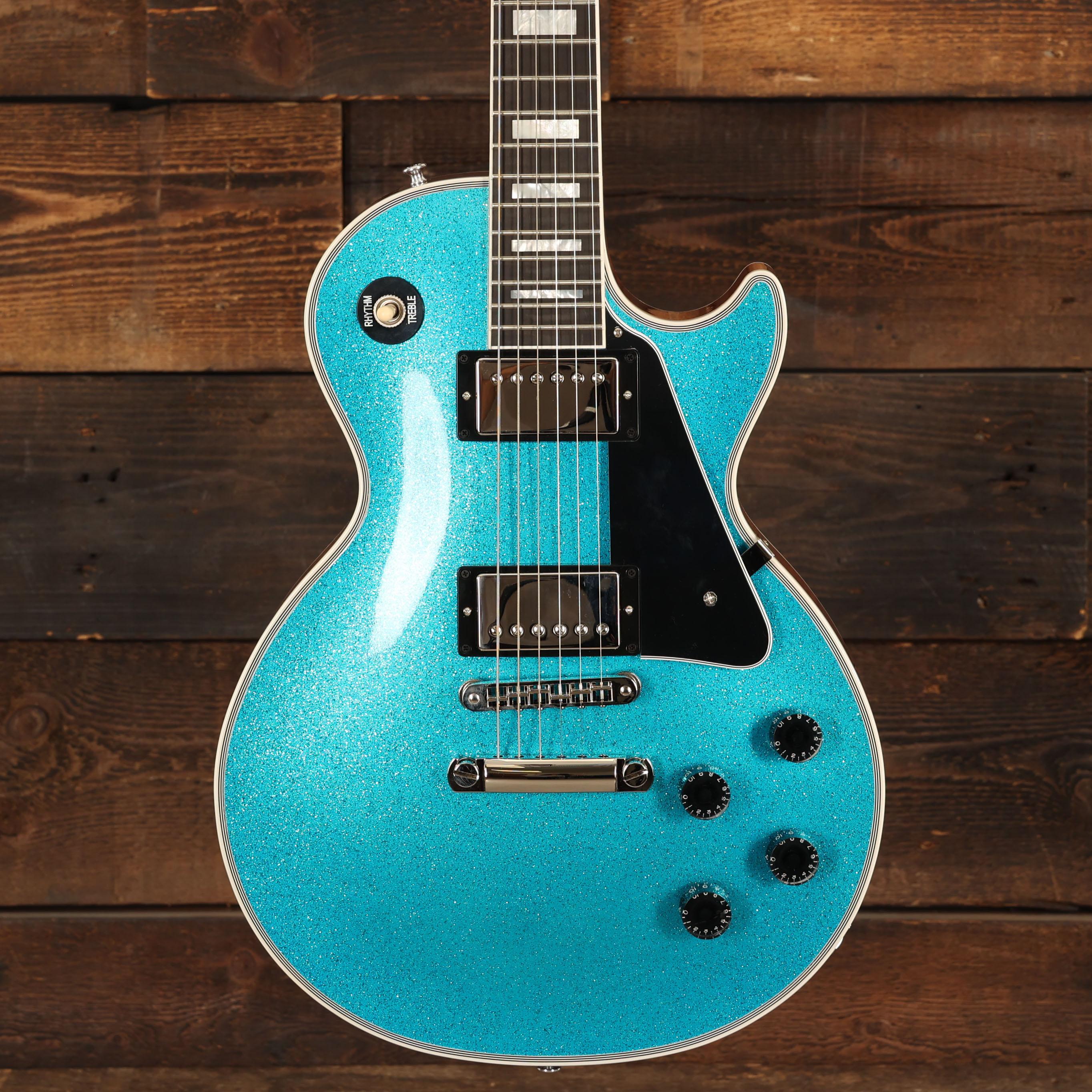 Gibson Custom Shop Les Paul Custom in Blue Gold Sparkle Gloss - CS503534 (3).JPG