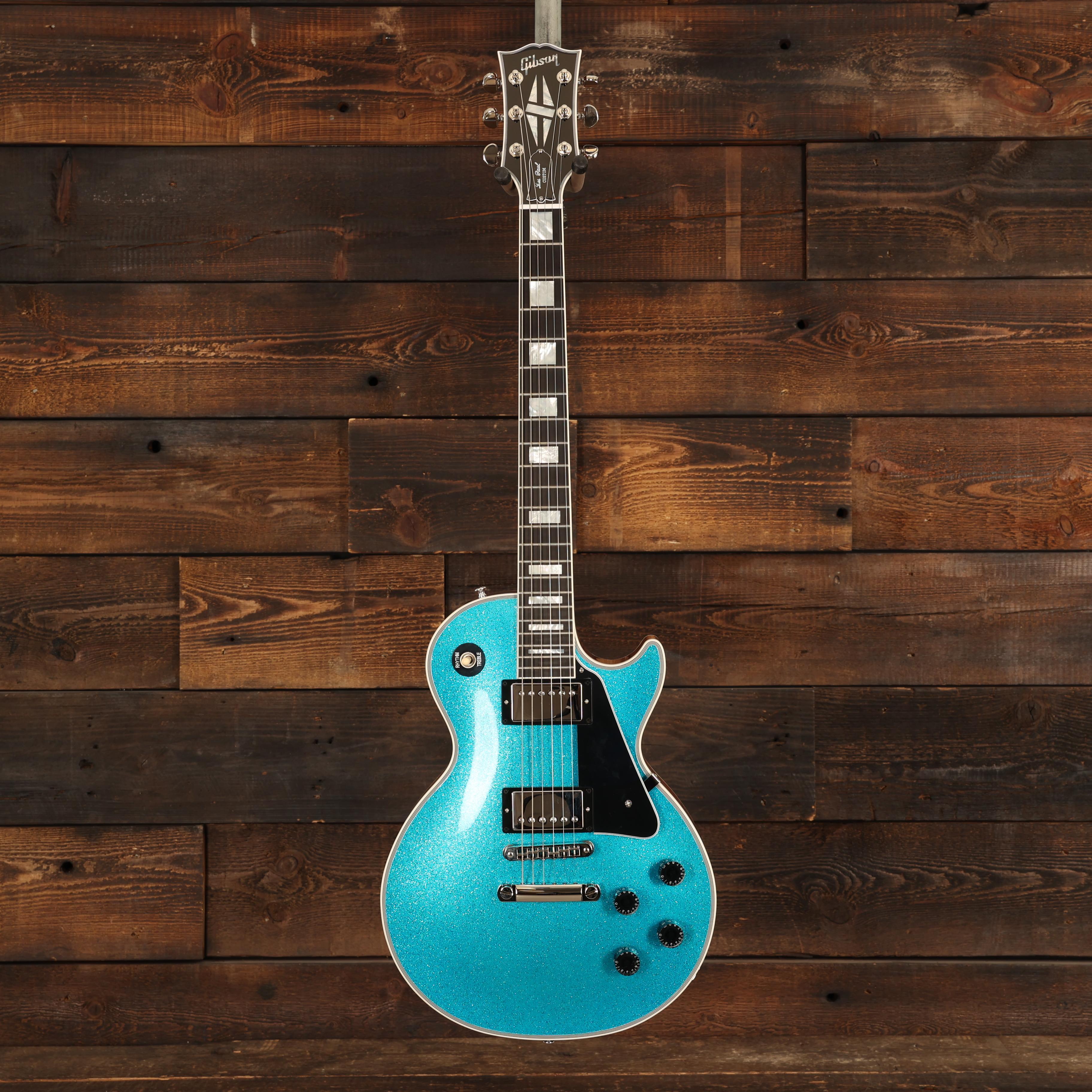 Gibson Custom Shop Les Paul Custom in Blue Gold Sparkle Gloss - CS503534 (4).JPG