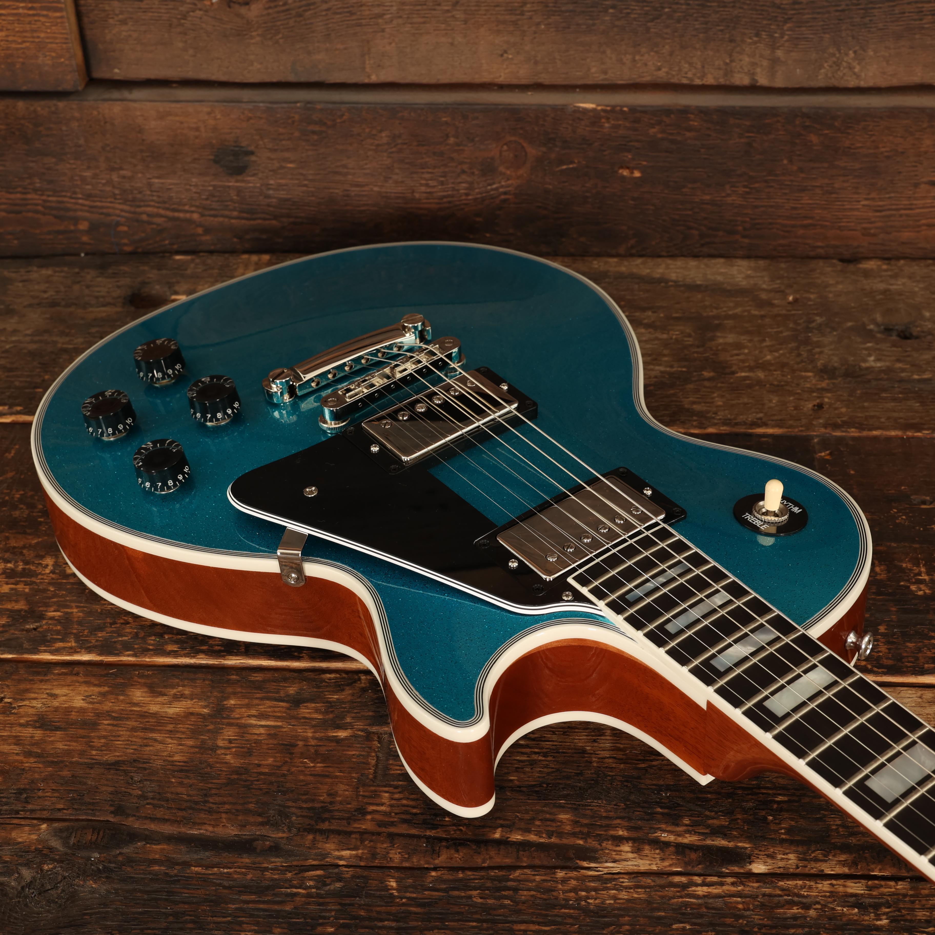 Gibson Custom Shop Les Paul Custom in Blue Gold Sparkle Gloss - CS503534 (11).JPG