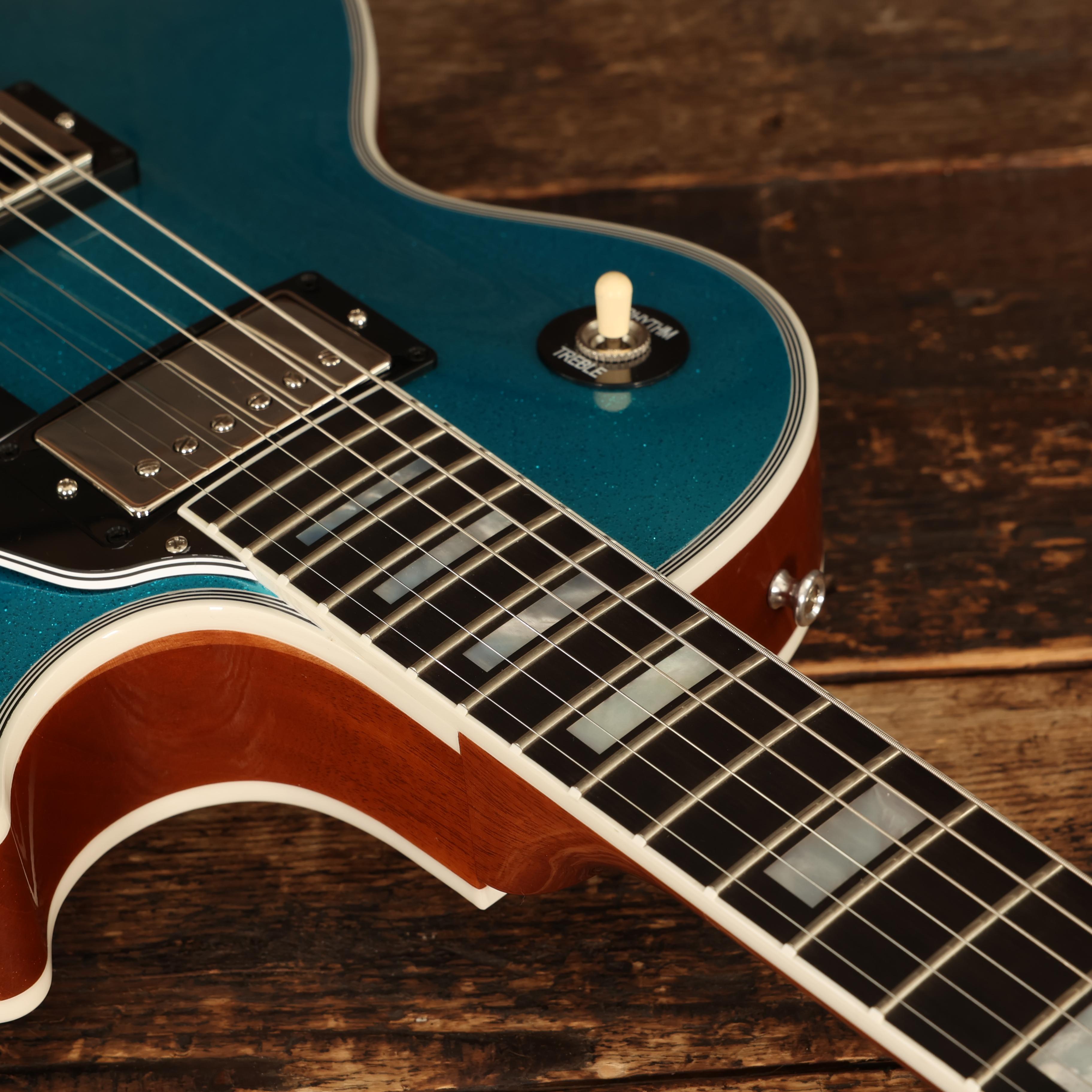 Gibson Custom Shop Les Paul Custom in Blue Gold Sparkle Gloss - CS503534 (12).JPG