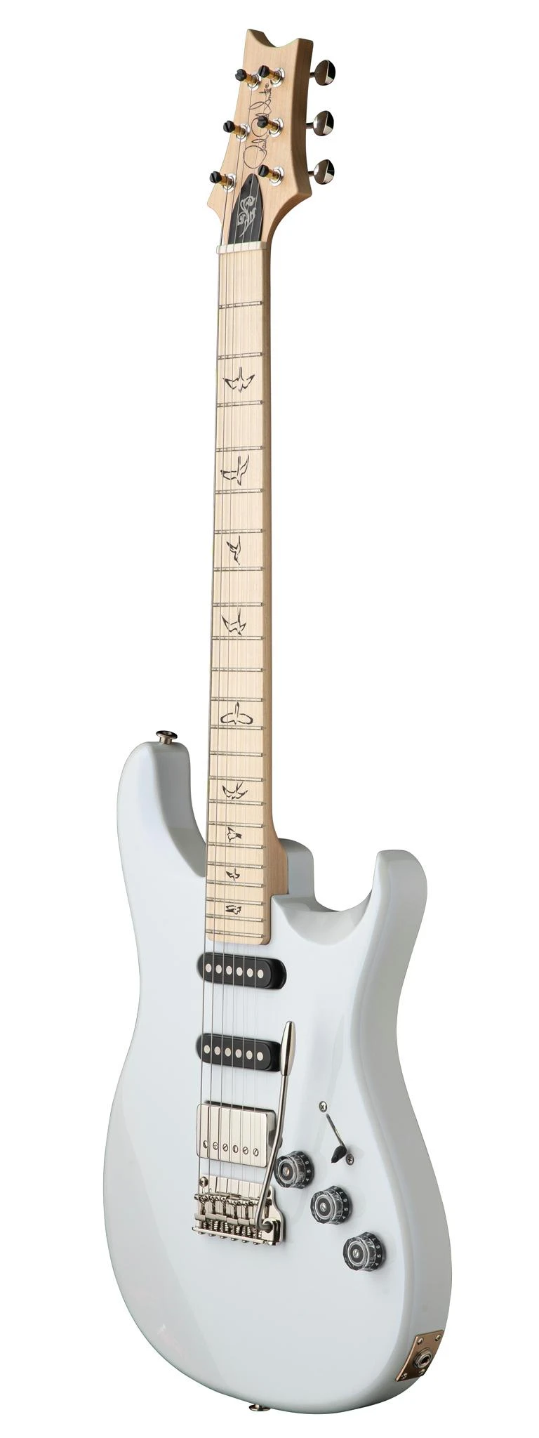 PRS Fiore Mark Lettieri Signature Electric Guitar in Pearl White - 112798PW-Angle.jpg