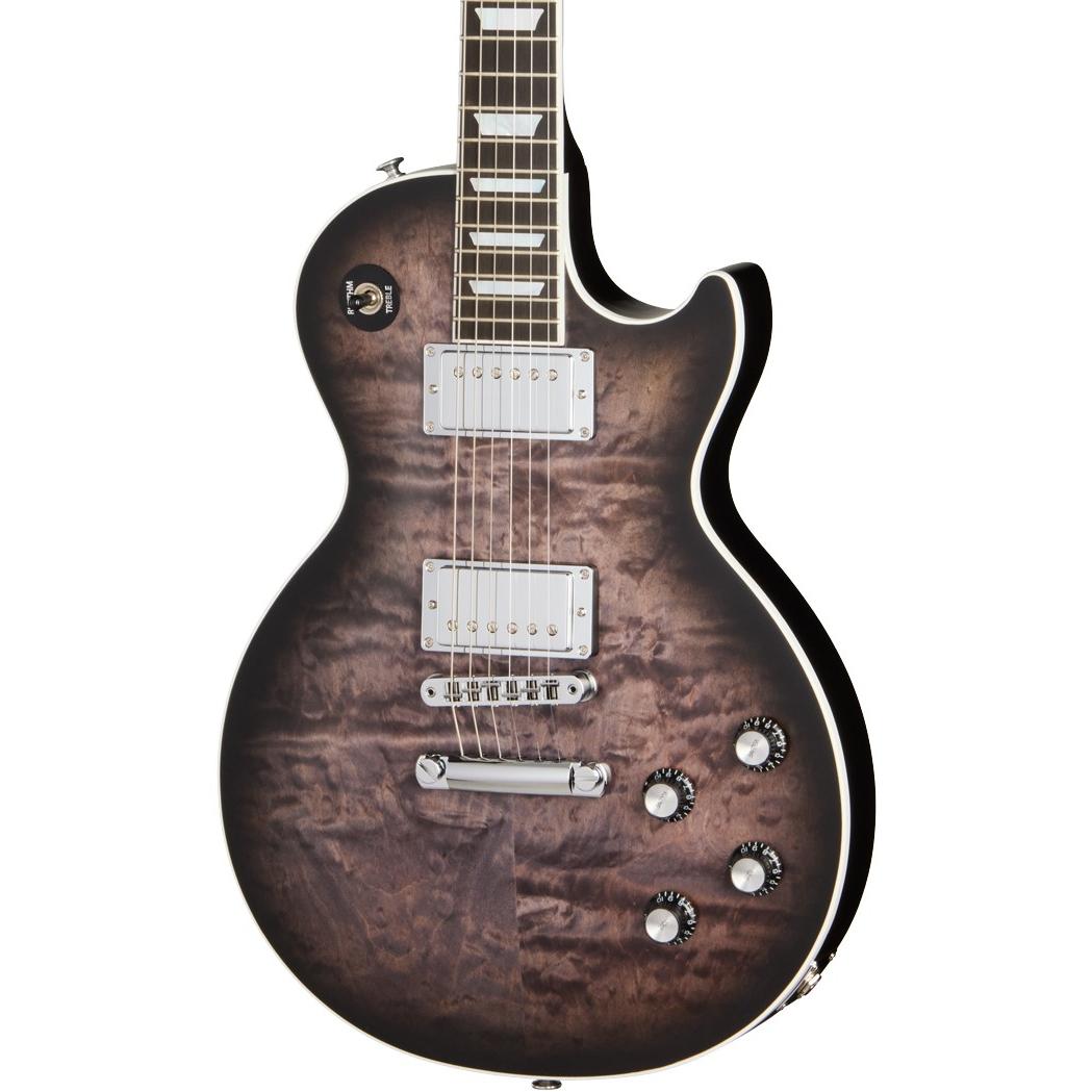 Gibson Mark Morton Signature Les Paul Modern Quilt Electric Guitar in Translucent Ebony Burst Satin - LPMMM25E3CH1-Body.jpg