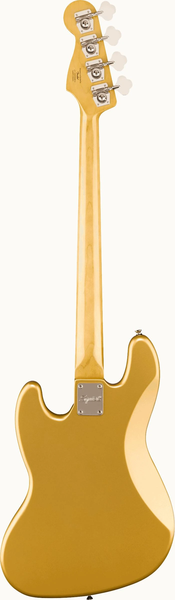 Squier FSR Classic Vibe '70s Jazz Bass Guitar in Aztec Gold - 0374546574-Back.jpg