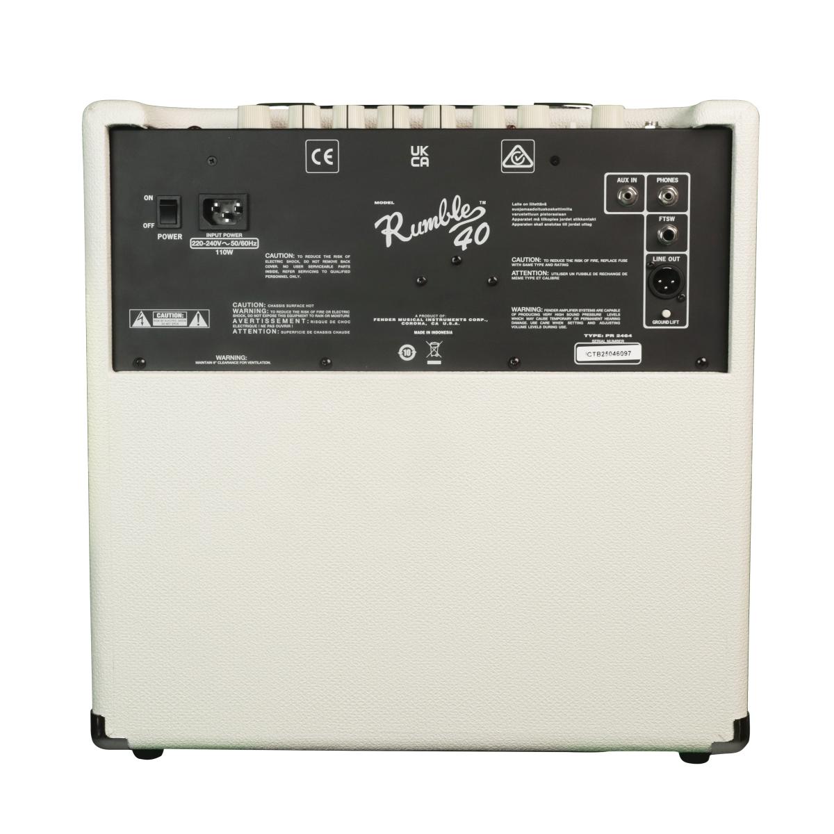 Fender Limited Edition Rumble 40 V3 Bass Amp Combo in Ivory - 2370304750_fen_amp_bck_1_nr.jpg