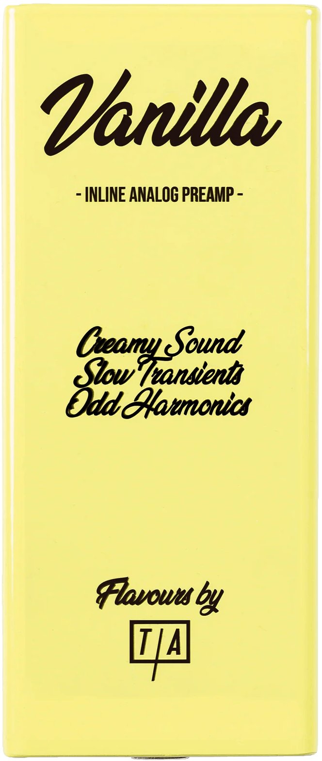 Tierra Audio Flavour Preamp Vanilla Yellow - TA-FLAV-VANILLA-FlavoursPreamps_Vanilla.jpg