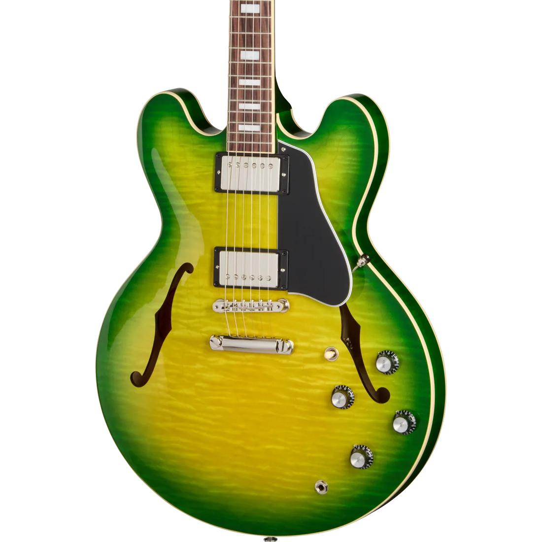 Gibson ES-335 Figured Semi-Hollow Electric Guitar in Iguana Burst - ES35F25IUNH3-Body.jpg