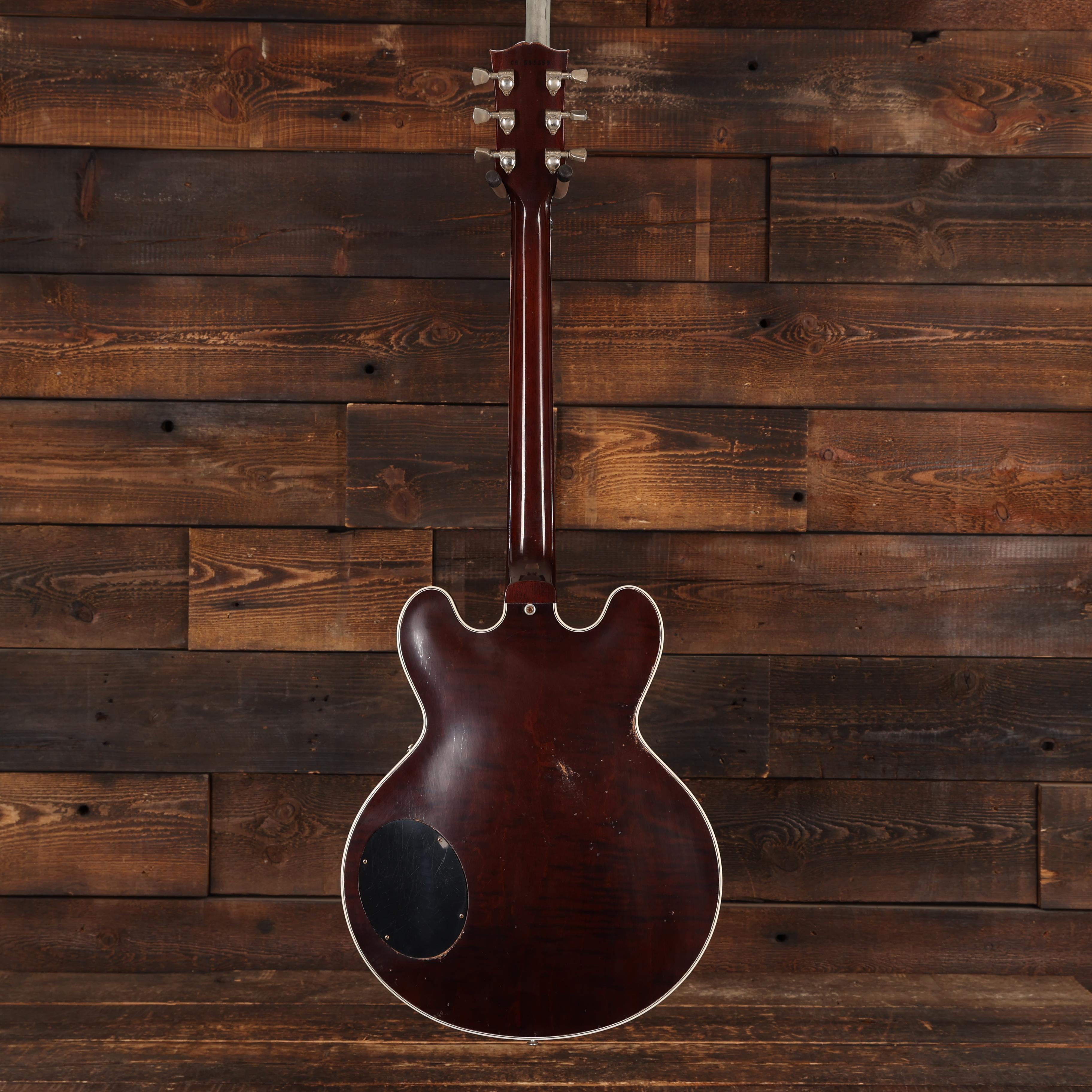 Gibson Custom Shop B.B. King Lucille Legacy Figured Semi-Hollow Electric Guitar in Dark Walnut, Heavy Aged - CS503359 (5).JPG