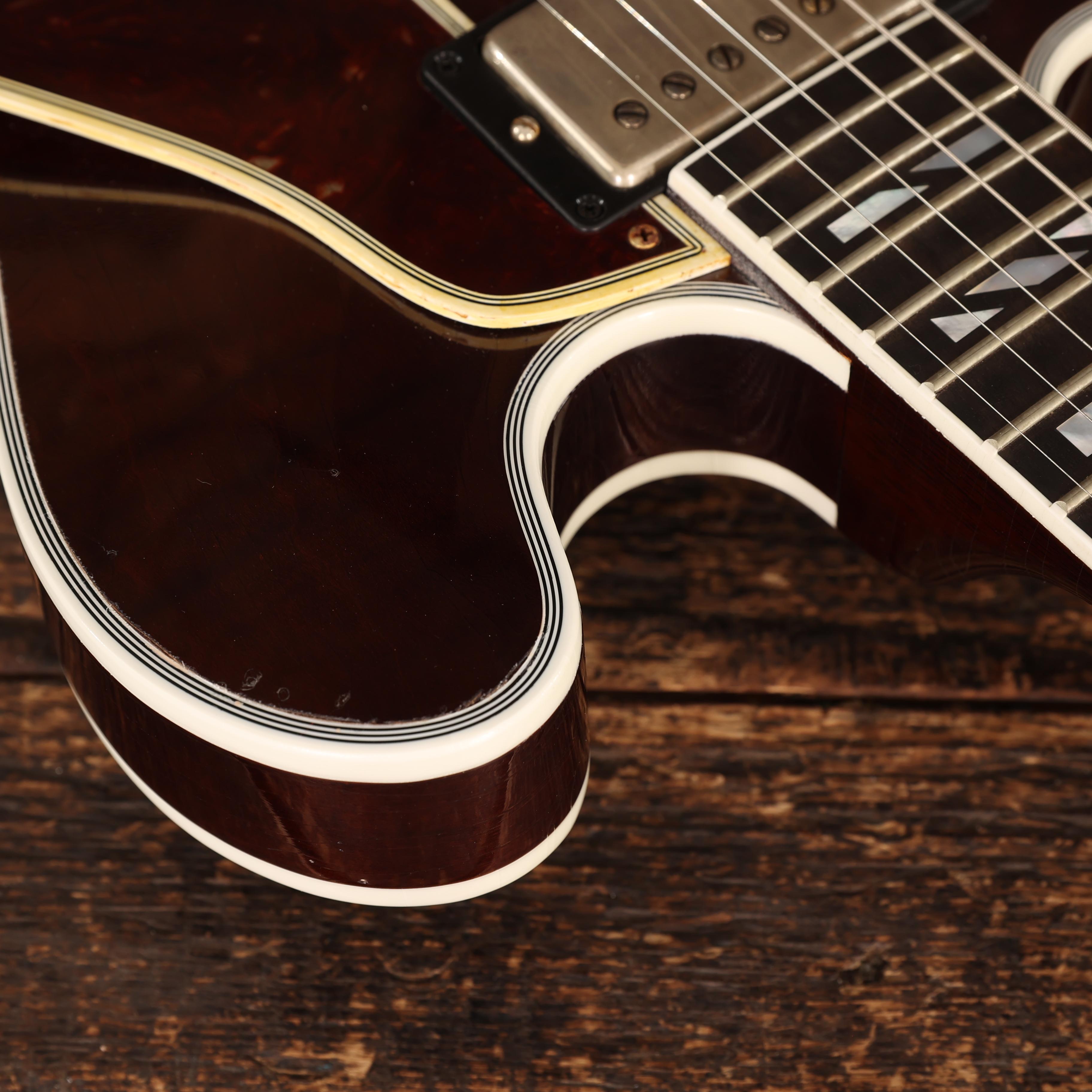 Gibson Custom Shop B.B. King Lucille Legacy Figured Semi-Hollow Electric Guitar in Dark Walnut, Heavy Aged - CS503359 (12).JPG