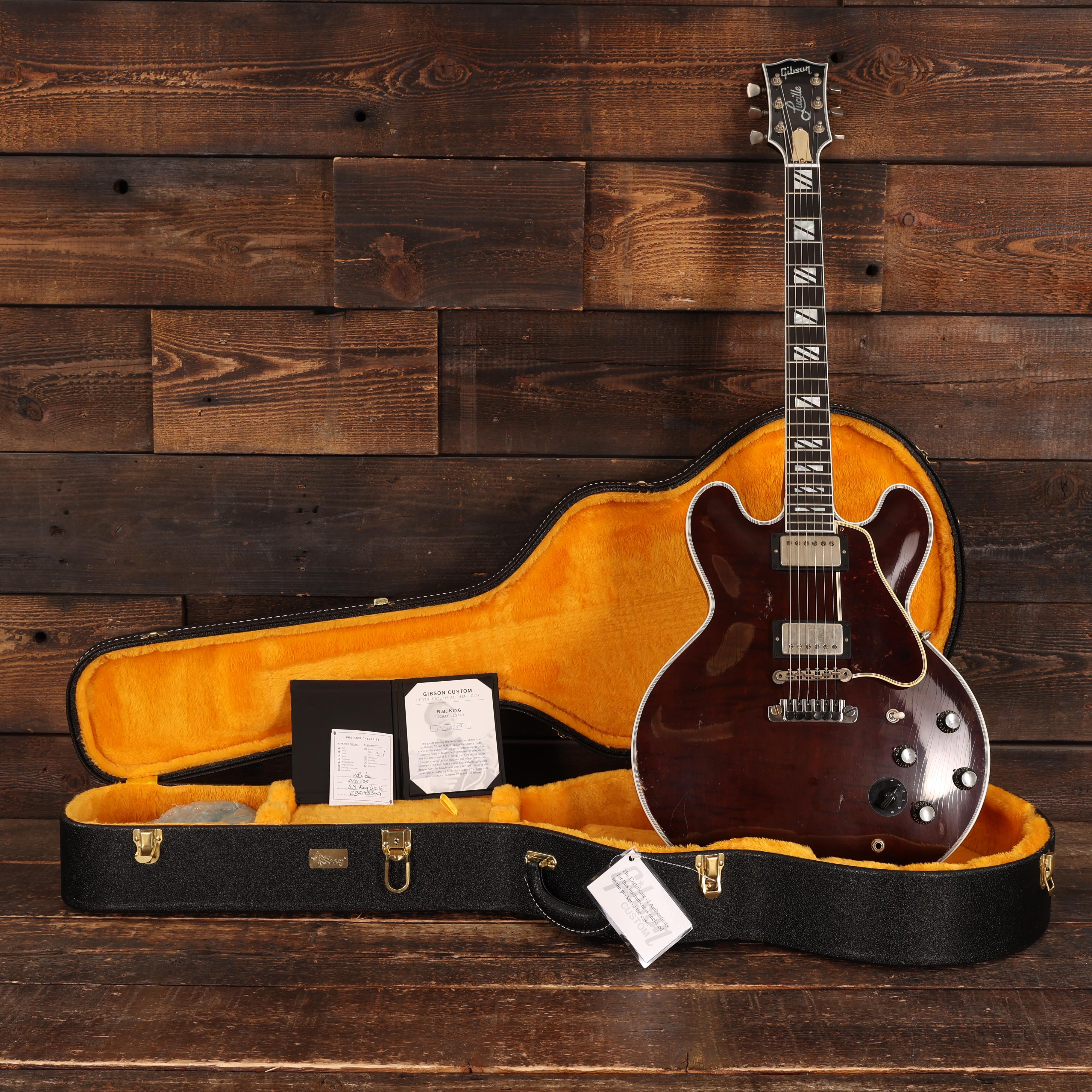 Gibson Custom Shop B.B. King Lucille Legacy Figured Semi-Hollow Electric Guitar in Dark Walnut, Heavy Aged - CS503359 (15).JPG