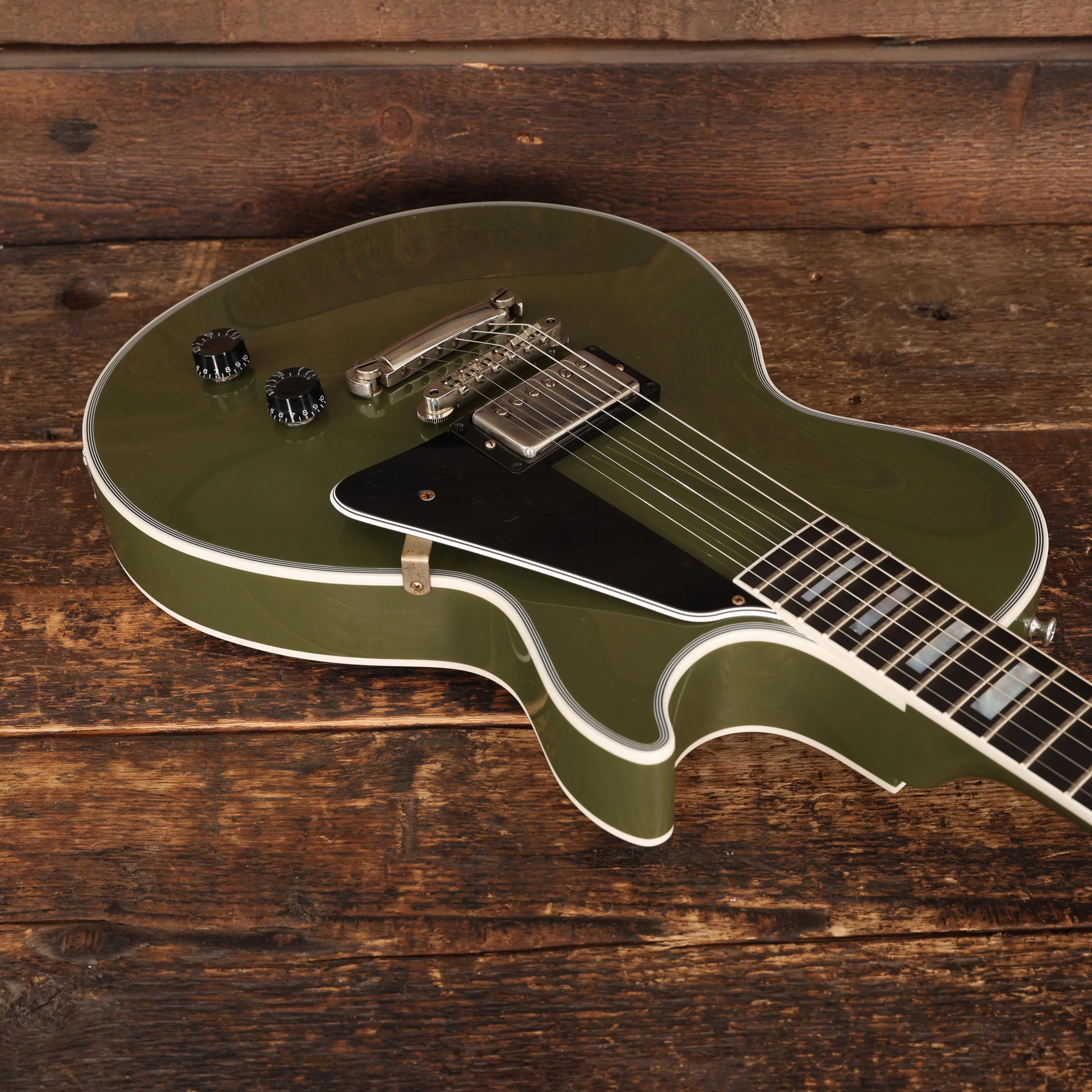 Gibson Custom Shop Les Paul Custom Single Pickup VOS in Olive Drab - CS503628 (11).JPG