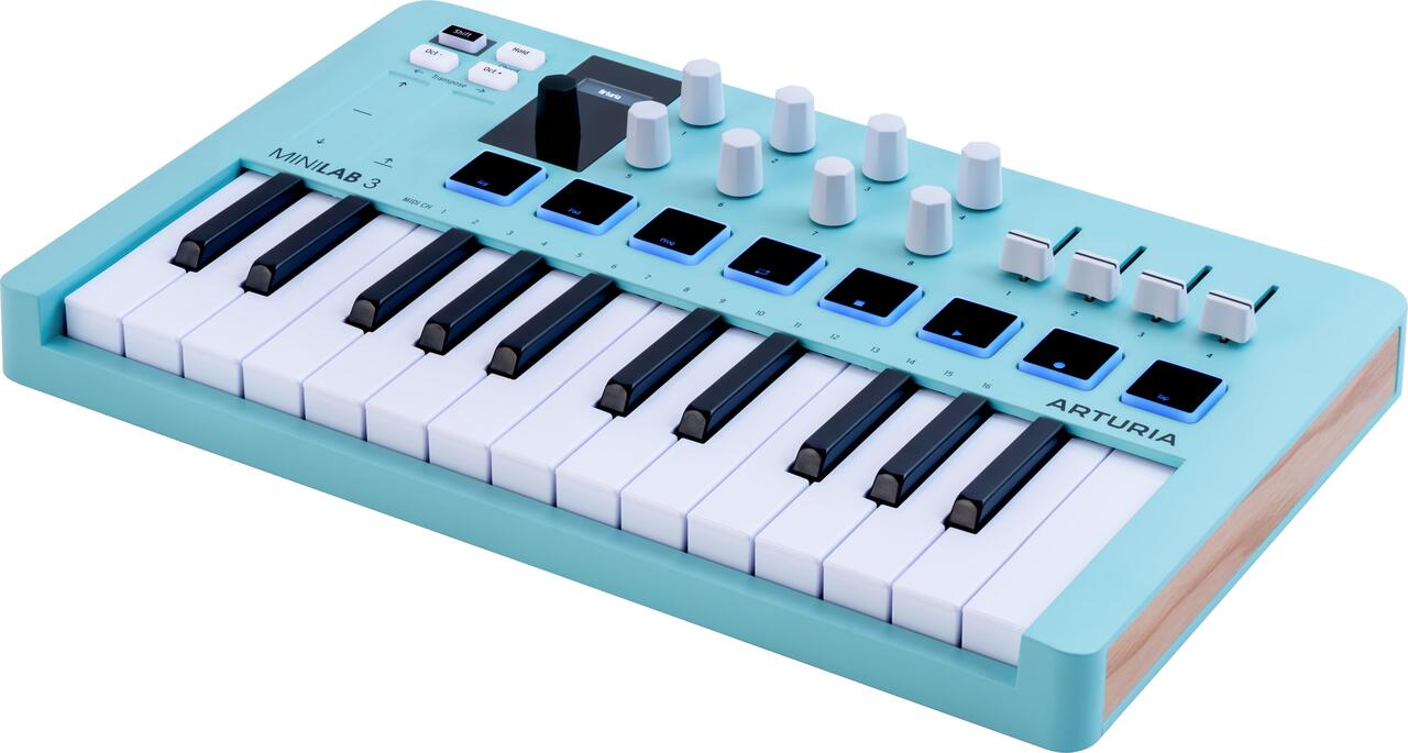 Arturia MiniLab 3 Aquamarine MIDI Keyboard & Controller - 231599_2.jpg