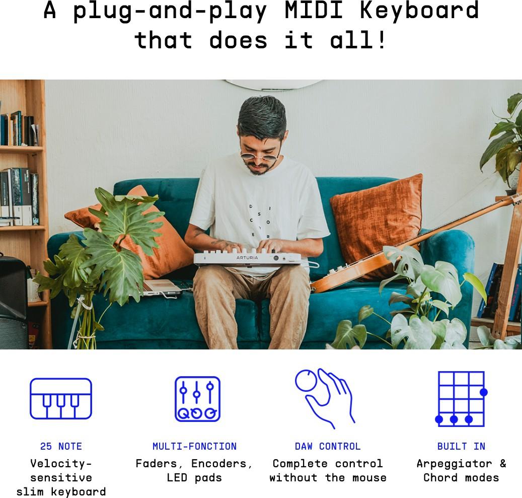 Arturia MiniLab 3 Aquamarine MIDI Keyboard & Controller - 231599_6.jpg