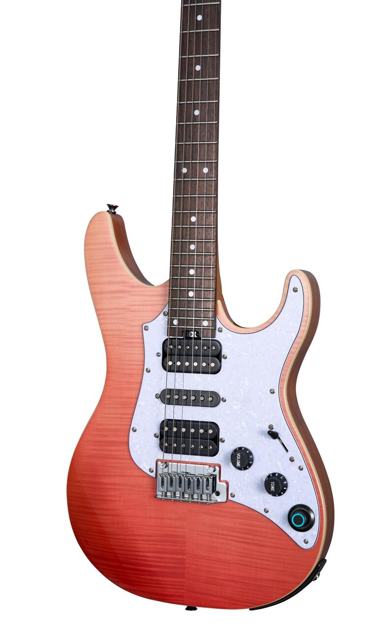 Mooer GTRS SL810 Soloist Intelligent Guitar in Red Burst - SL810 Red Burst (3).jpg