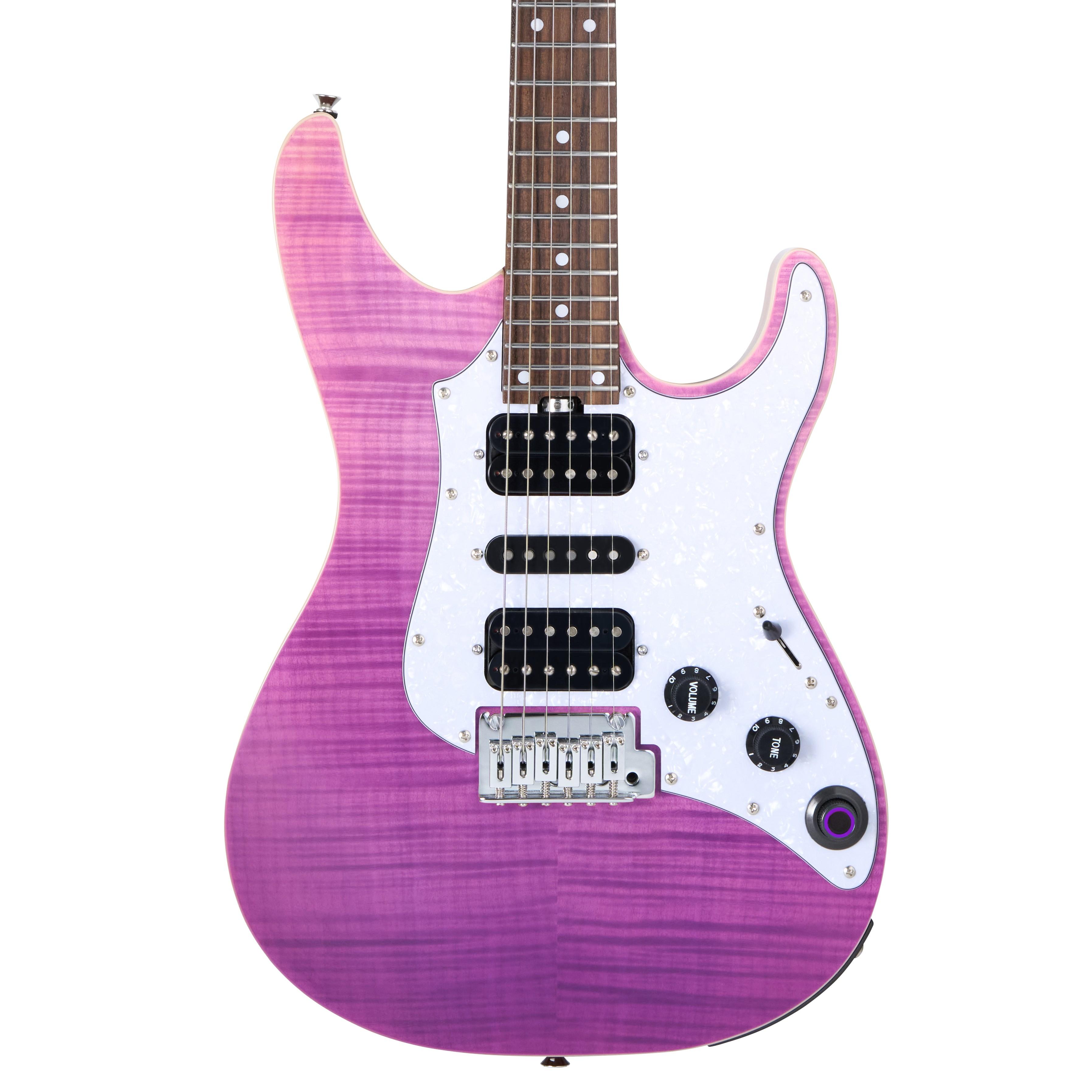 Mooer GTRS SL810 Soloist Intelligent Guitar in Purple Burst - SL810  Purple Burst cropped.jpg