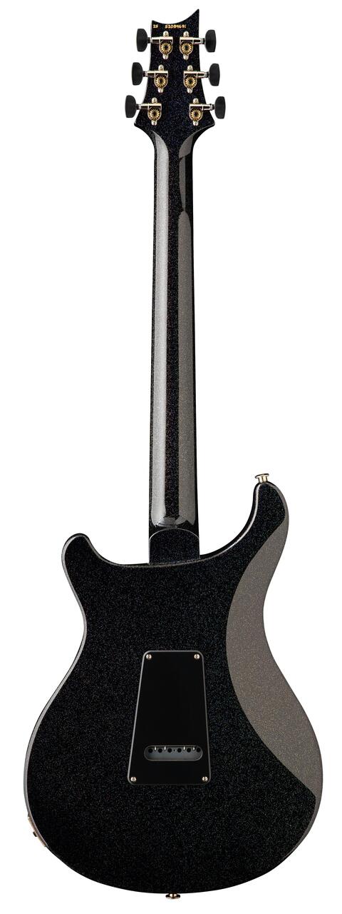 PRS S2 Standard 22 Electric Guitar in Black Rainbow Holoflake - 112823BH-Back.jpg