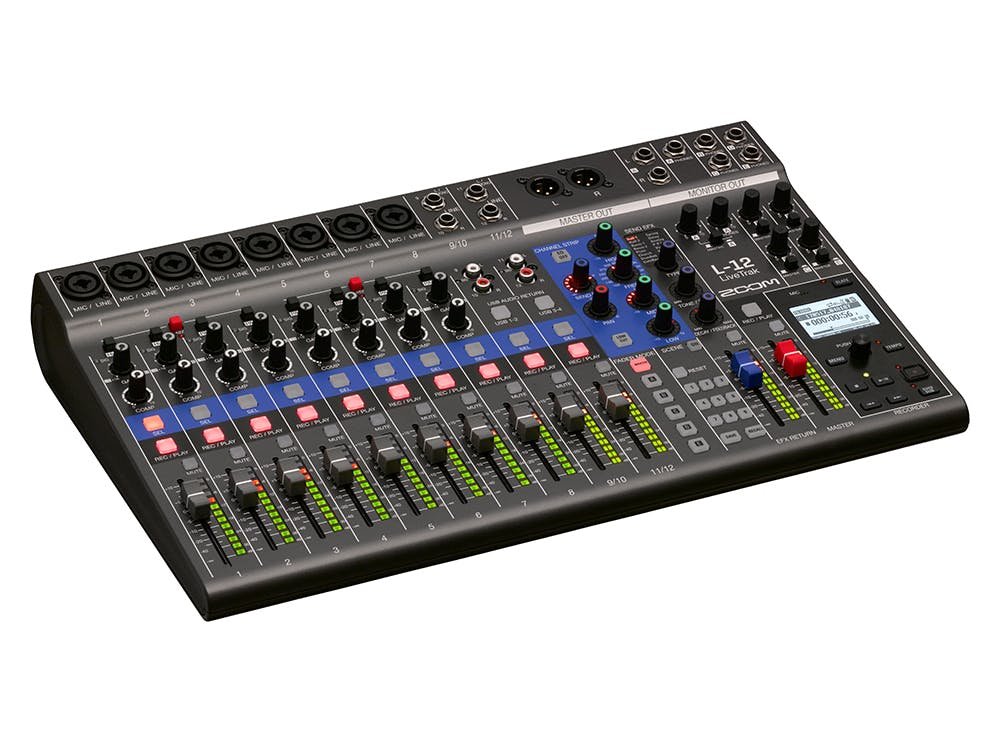 Zoom LiveTrack L12 Mixer - Andertons Music Co.