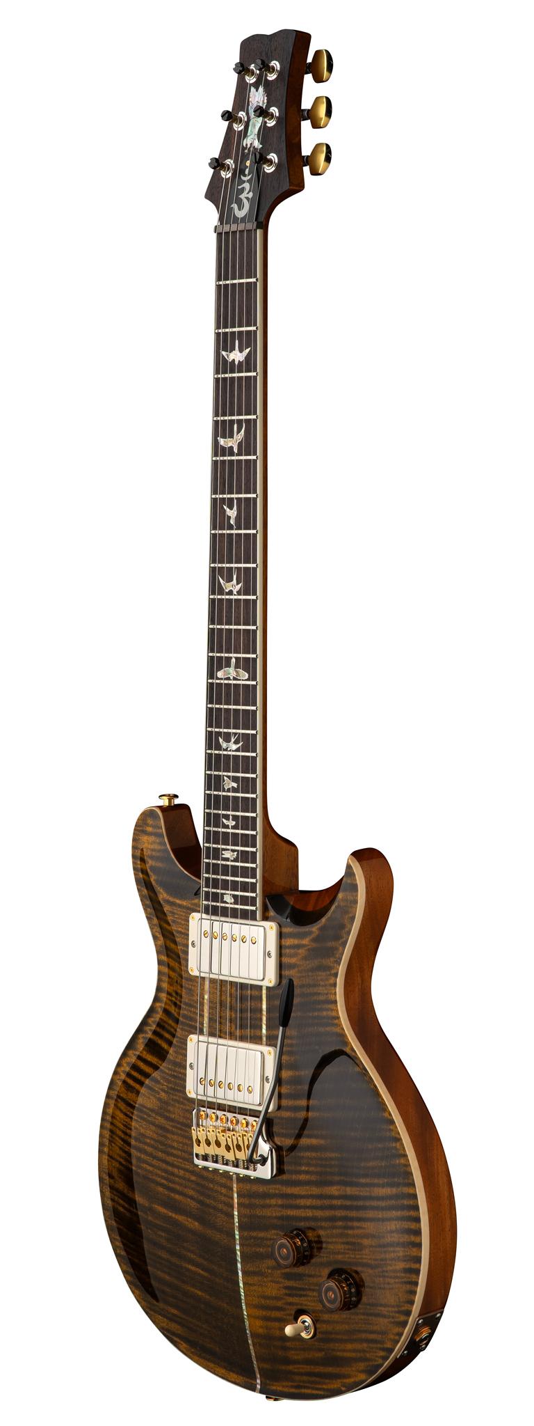 PRS Santana Retro Electric Guitar in Tiger Eye - 112828TE-Angle.jpg