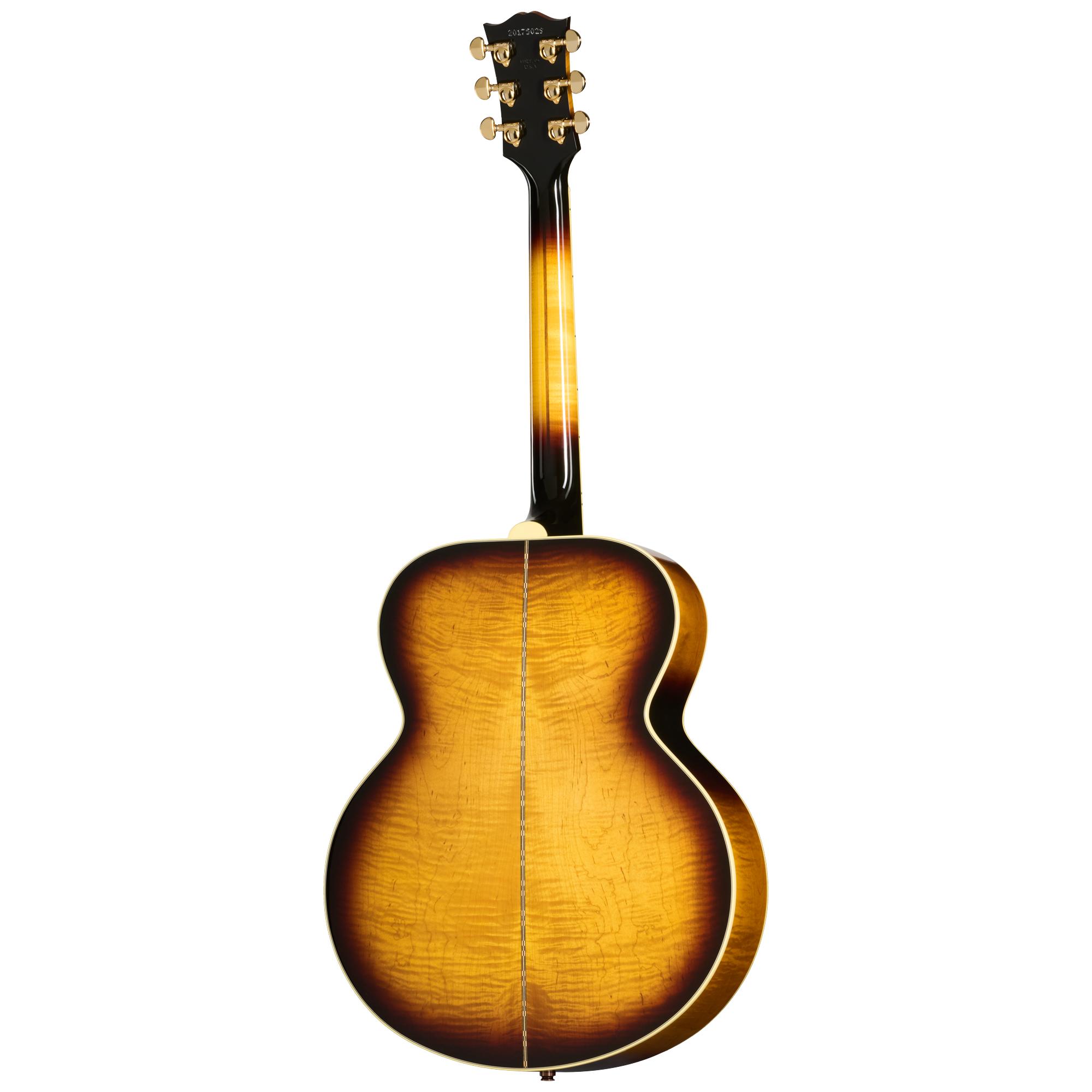 Gibson SJ-200 60s Original Electro Acoustic Guitar in Vintage Sunburst - OCJB2060VS_5_Back.jpg