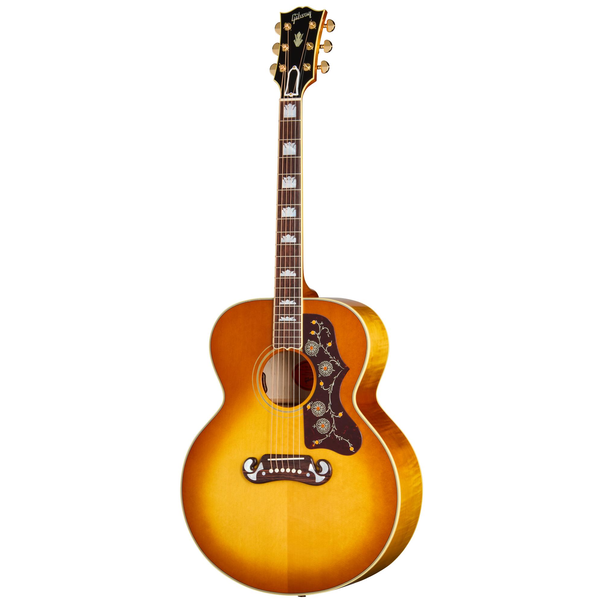 Gibson SJ-200 60s Original Electro Acoustic Guitar in Heritage Cherry Sunburst - OCJB2060HCS_3_Front.jpg