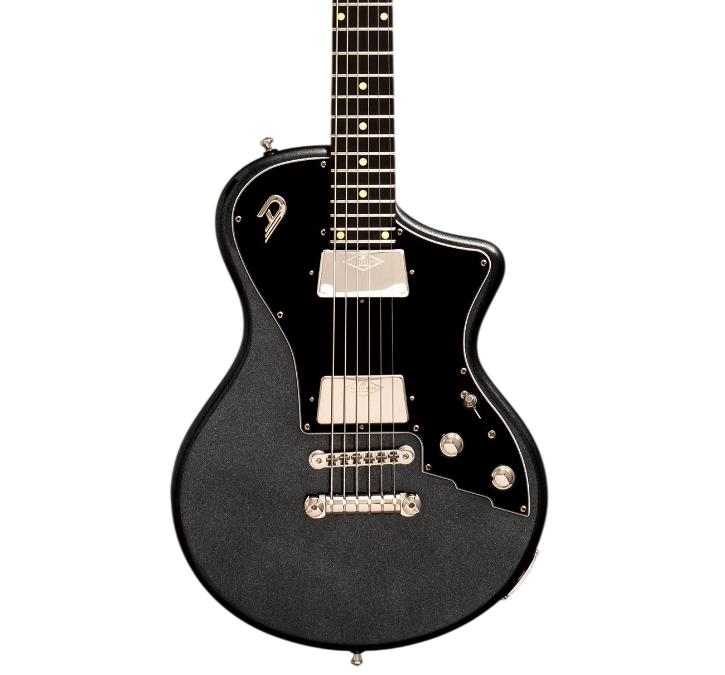 Duesenberg Julietta Baritone Electric Guitar in Catalina Black  - DJT-D6-CBK-S cropped.jpg