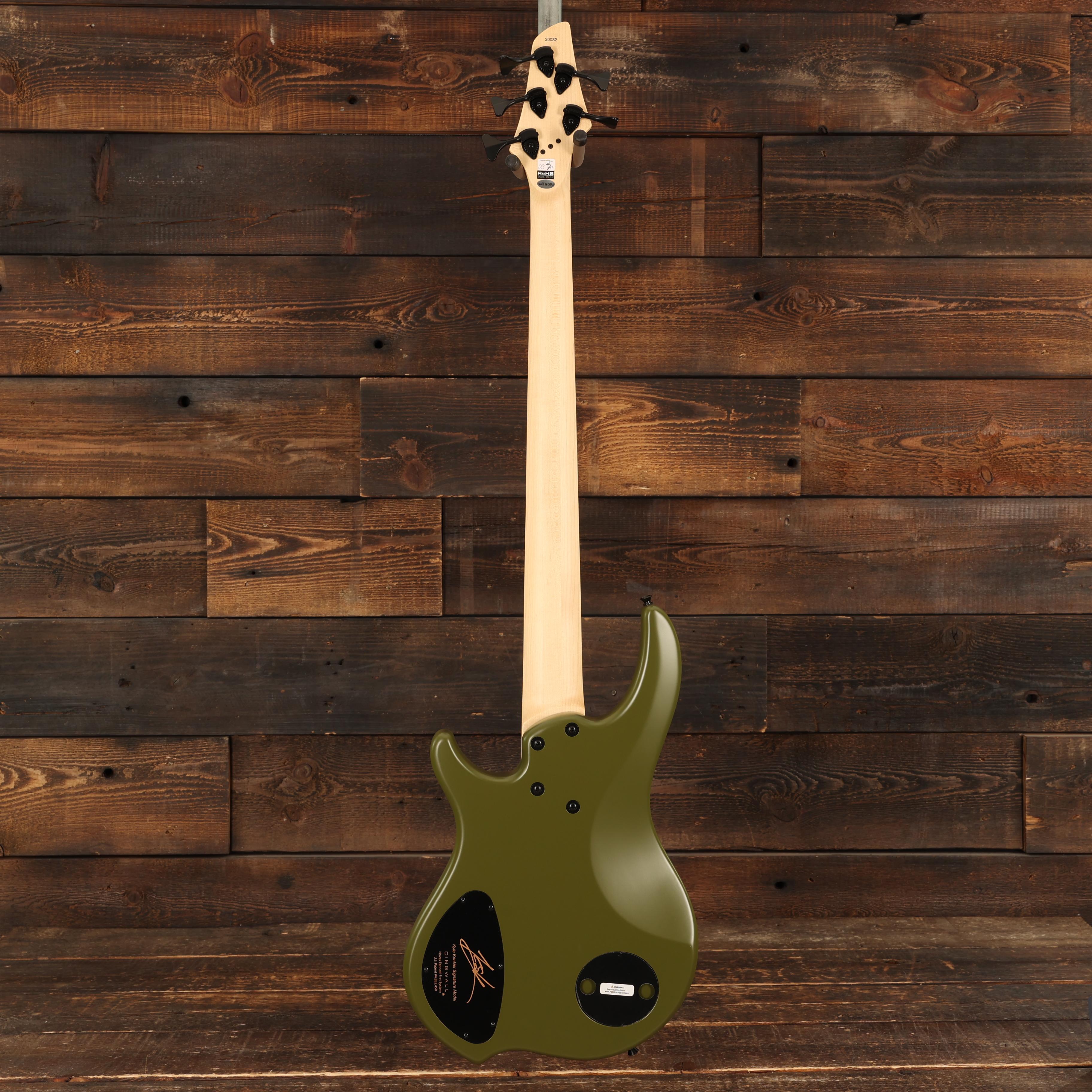 Dingwall KK3 Kyle Konkiel Signature Combustion 5-String Bass in Matte Army Green - 20032 (5).JPG