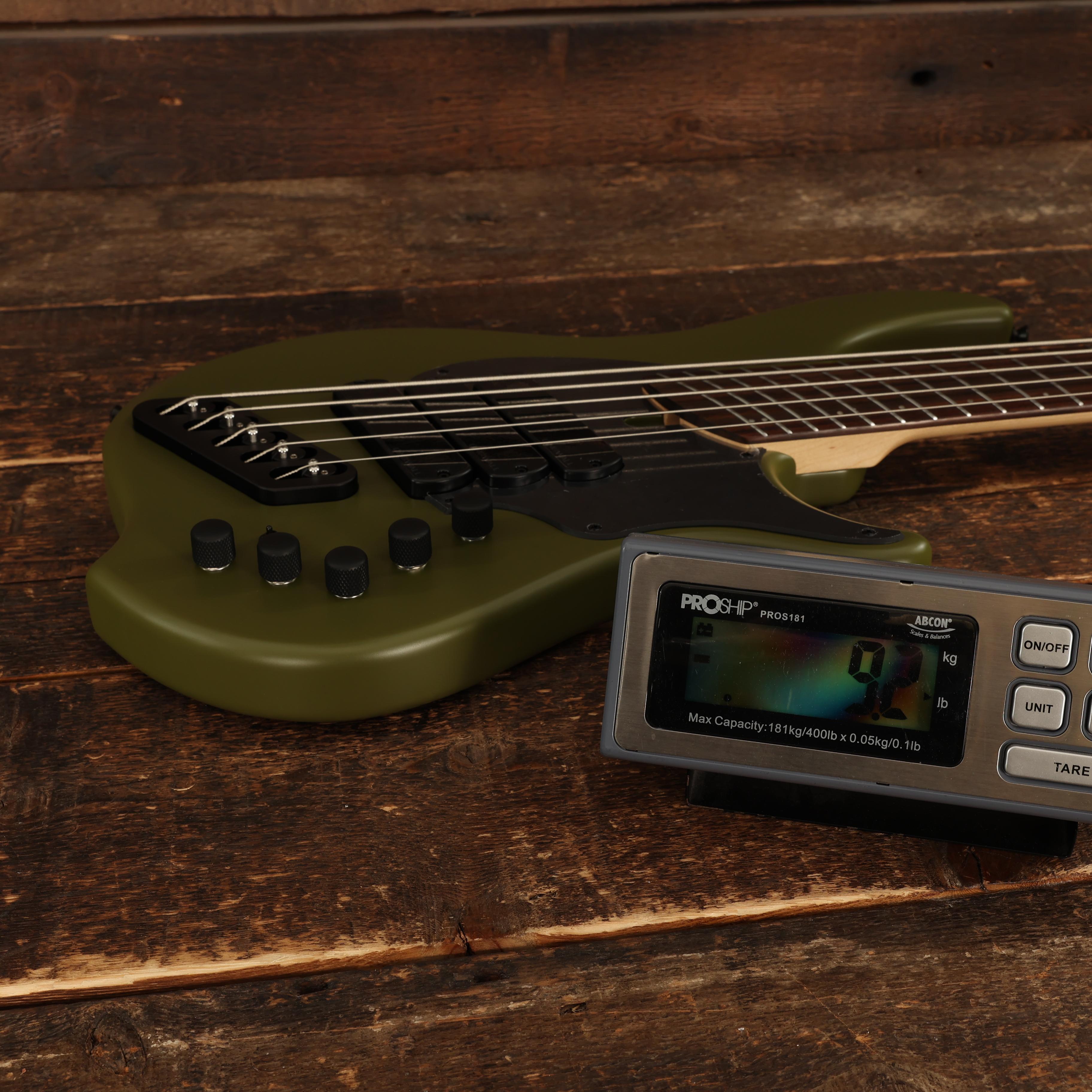 Dingwall KK3 Kyle Konkiel Signature Combustion 5-String Bass in Matte Army Green - 20032 (7).JPG