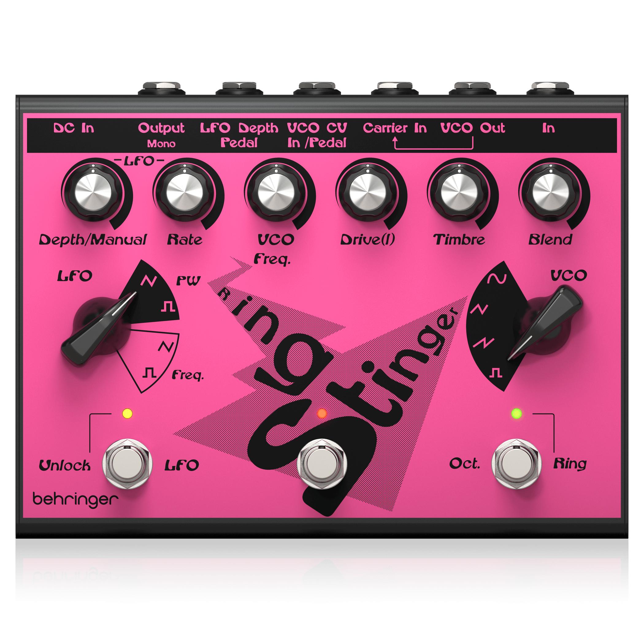 Behringer Ring Stinger Ring Modulator & Fuzz Pedal - 0709-ALT86-001-Front.jpg