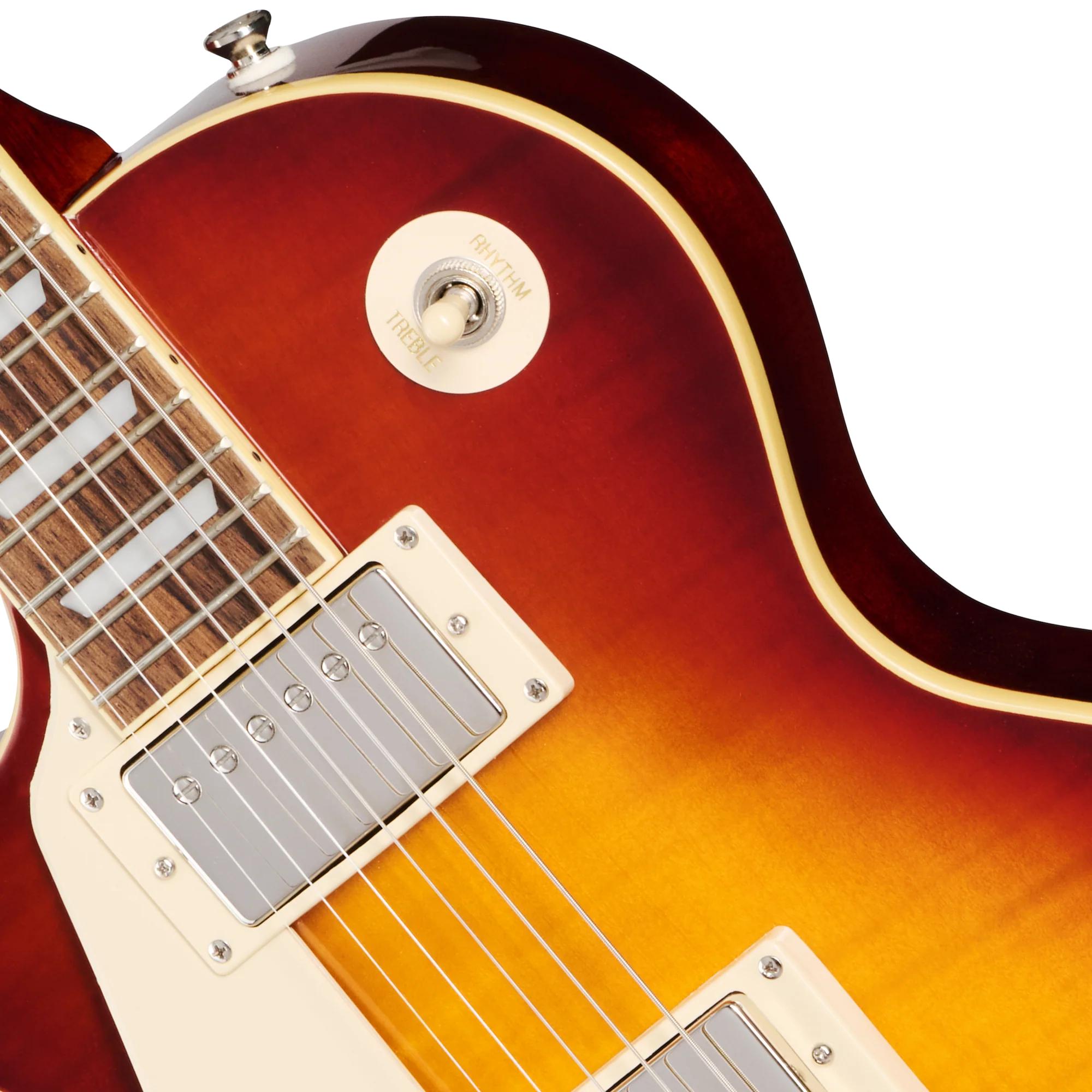 Epiphone Inspired by Gibson Les Paul Standard ‘60s Figured Left Handed Electric Guitar in Iced Tea Burst - EIGLP6ITNHRL-Pickups.jpg