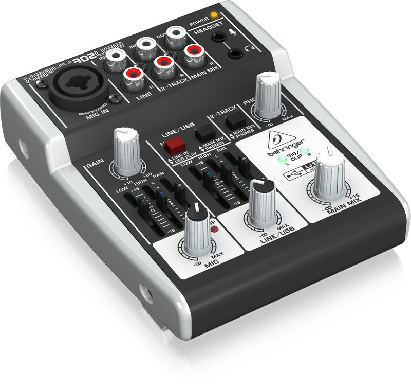 Behringer Xenyx 302USB Analog Mixer - 337323-302USB_P0ADV_Left_L.jpg