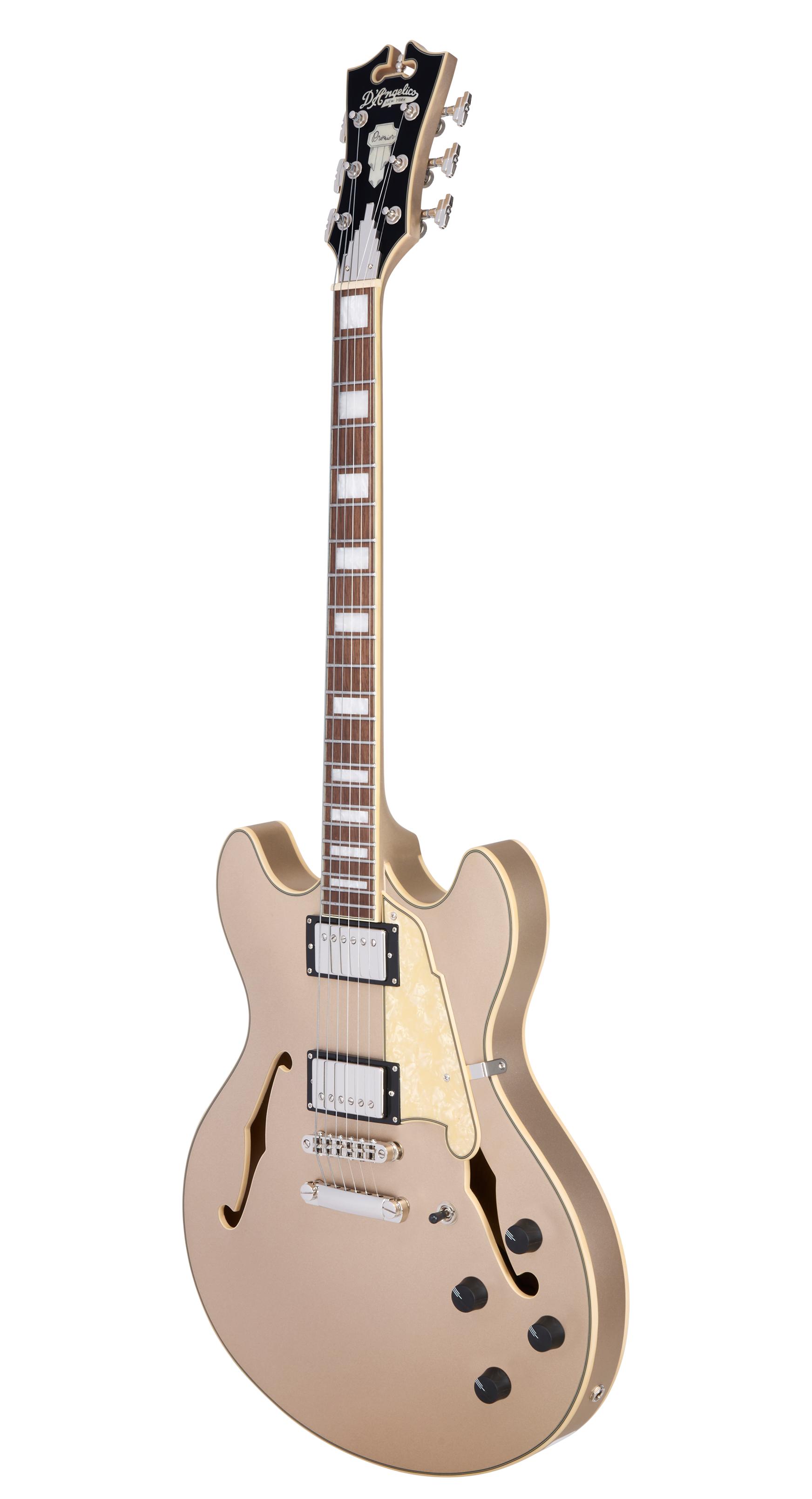 D’Angelico Premier DC XT Semi-Hollow Electric Guitar in Satin Desert Gold - M-DAPDCXTDGDNS-FA.jpg