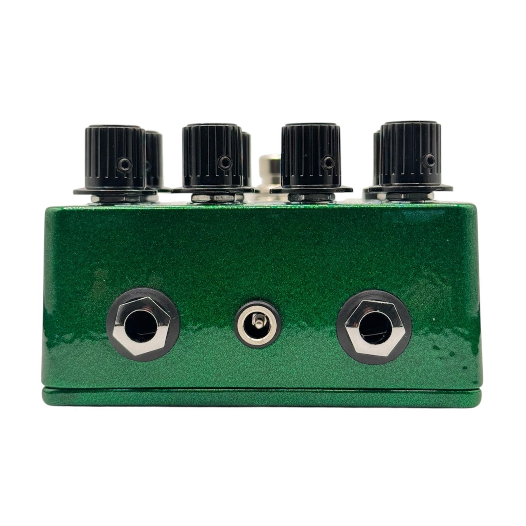 Does It Doom Baghdad ‘Green’ Edition High-Gain Preamp Pedal - DID-BAGHDAD-Jacks.jpg