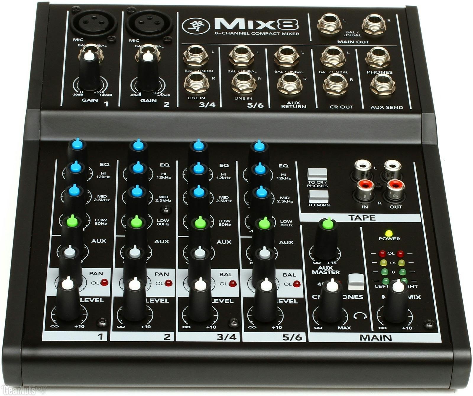 Mackie Mix8 Compact Mixer - Andertons Music Co.