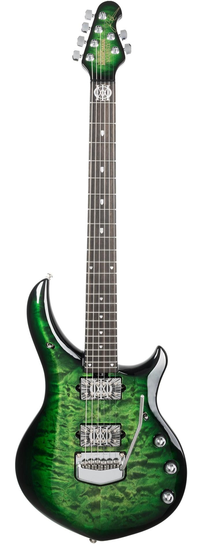 Music Man BFR Majesty John Petrucci Signature 6-String Electric Guitar in Malachite - 612-NRG-50-00-MB-C1-Front.jpg