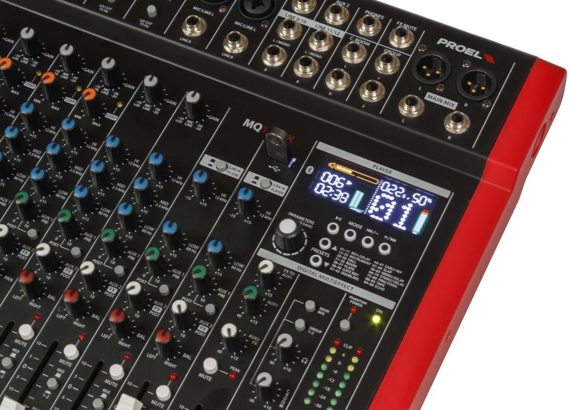 Proel MQ1222X 12 Channel Analog Mixer - MQ1222X (6).jpg
