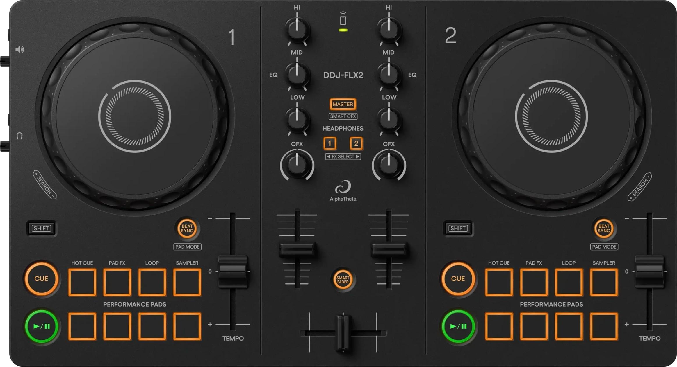 AlphaTheta DDJ-FLX2 2 Channel DJ rekordbox Controller - DDJ-FLX2 (1).jpg