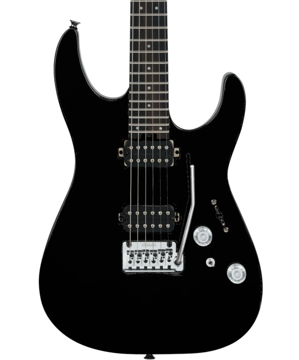 Charvel Pro-Mod Plus DK24 HH 2PT EB Electric Guitar in Raven Black - 2972811503-Body.jpg