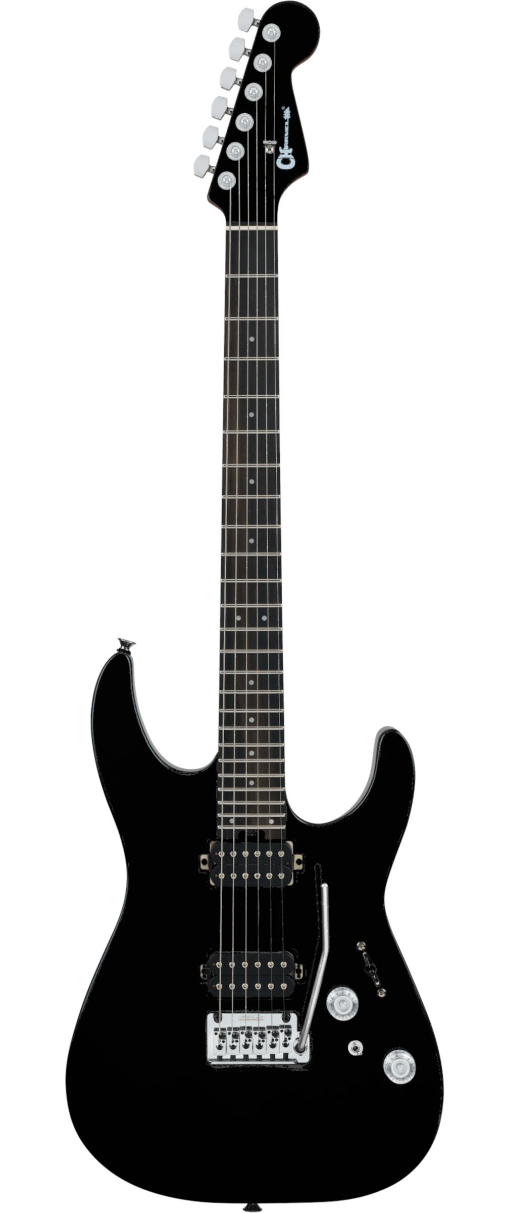 Charvel Pro-Mod Plus DK24 HH 2PT EB Electric Guitar in Raven Black