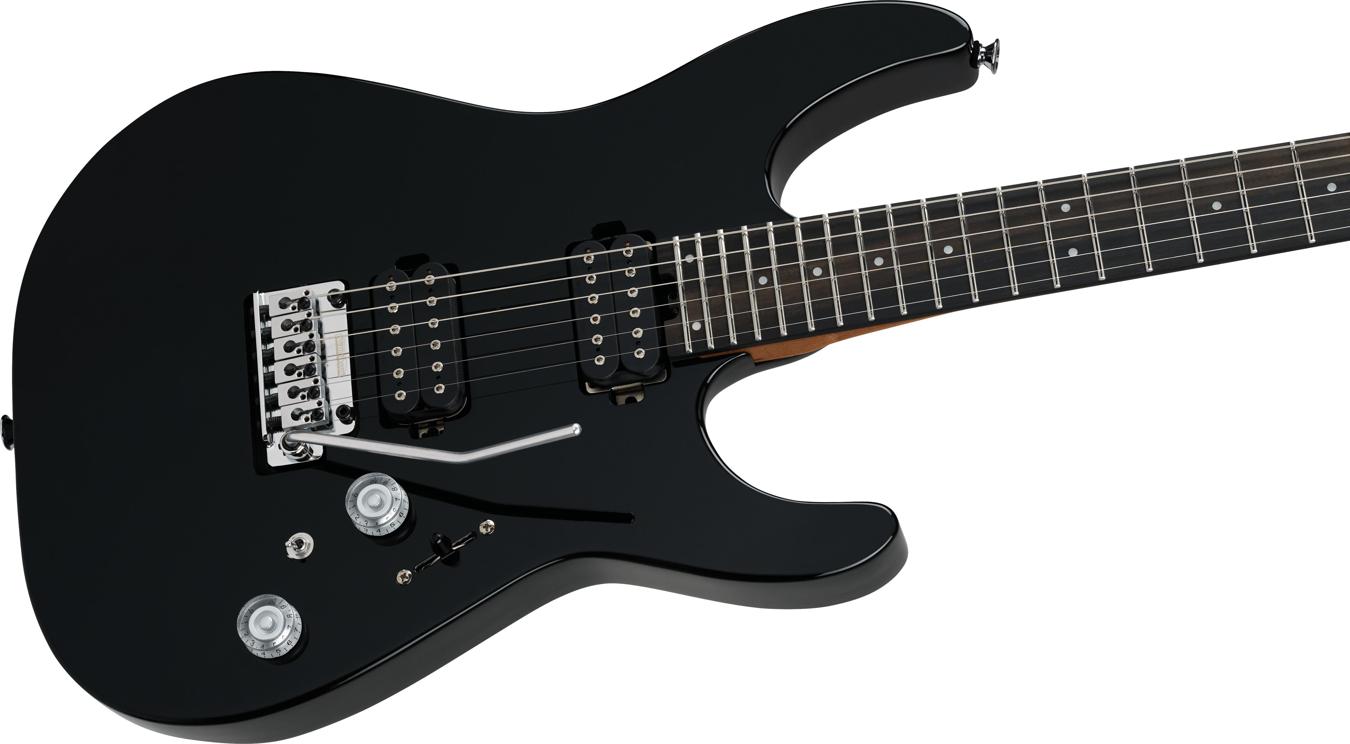 Charvel Pro-Mod Plus DK24 HH 2PT EB Electric Guitar in Raven Black