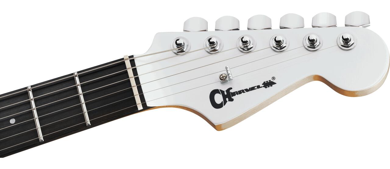Charvel Pro-Mod Plus DK24 HH 2PT EB Electric Guitar in Celestial Silk - 2972811576-Headstock.jpg