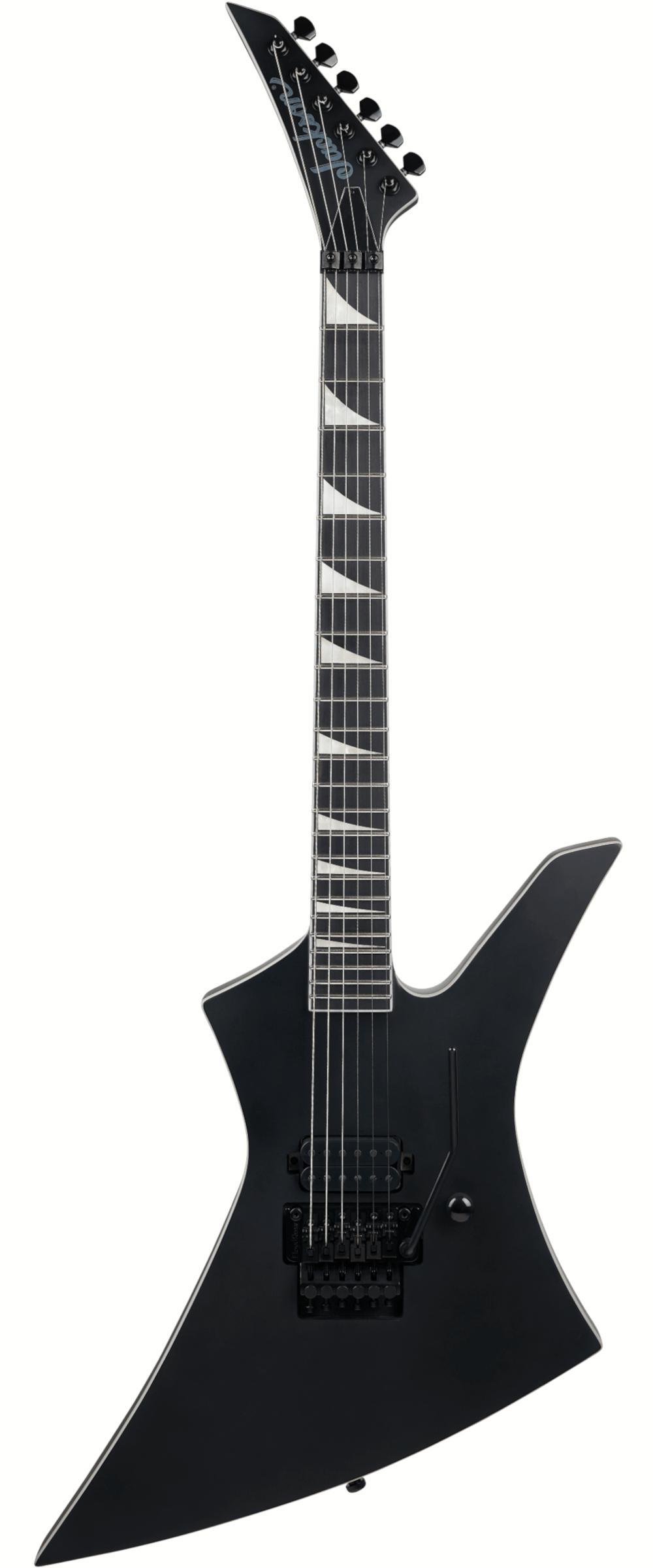 Jackson Pro Plus Pure Metal Limited Edition Kelly KE1A Electric Guitar in Satin Black - 2919564568-Front.jpg