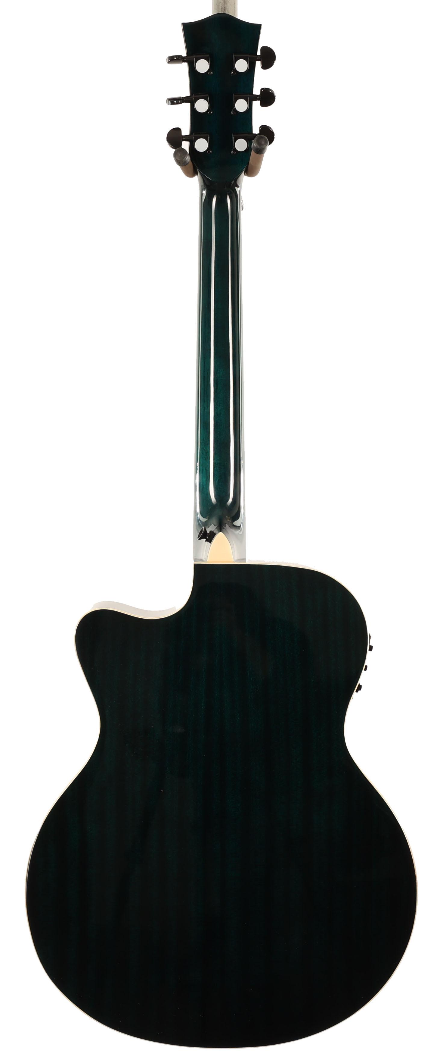 B Stock : EastCoast G1CE Grand Auditorium Blue Burst Electro Acoustic 082 - B-EC-G1CE-B-0082 (4).jpg