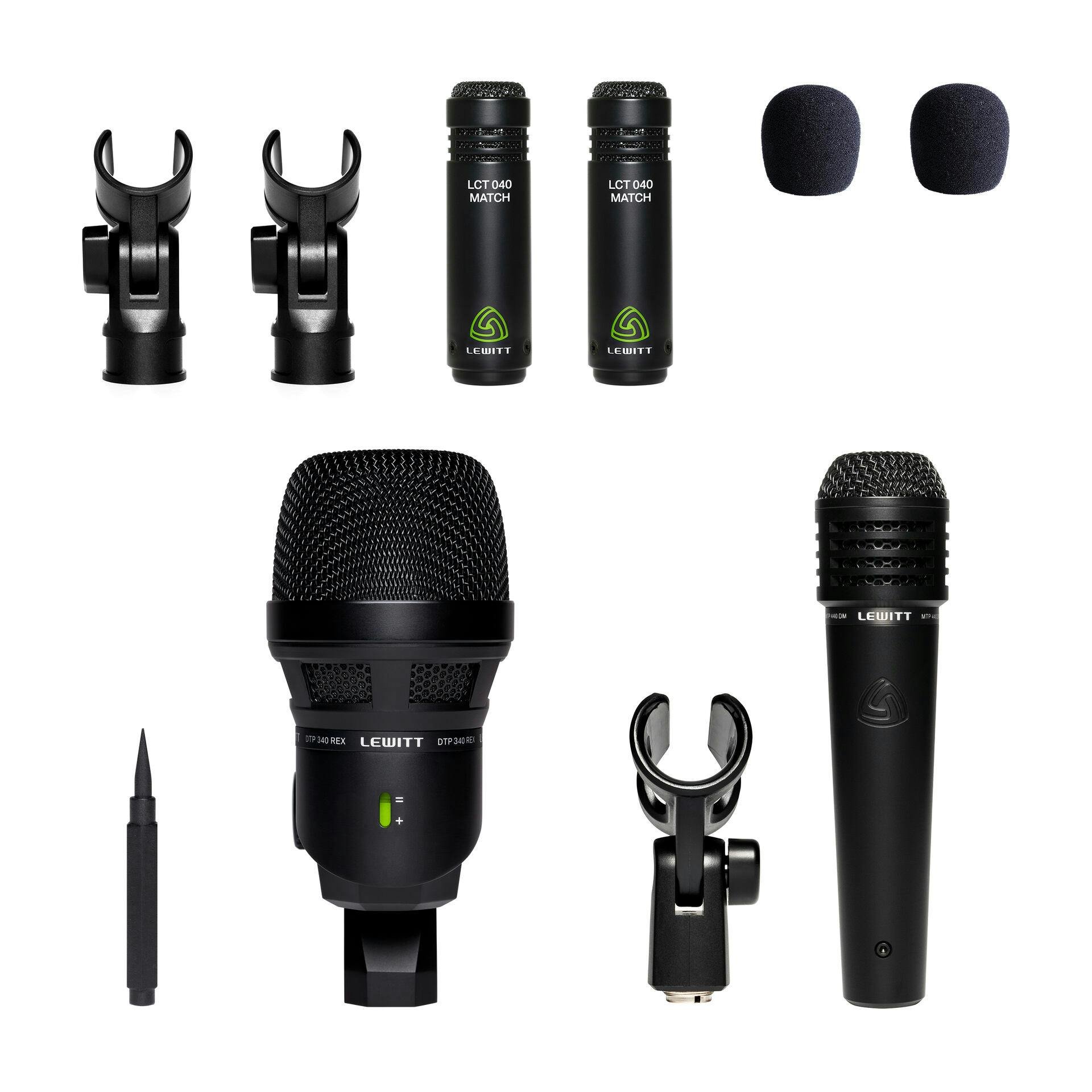 Lewitt BEATKIT 4-Piece Drum Microphone Set - 537844-1662726376083.jpg