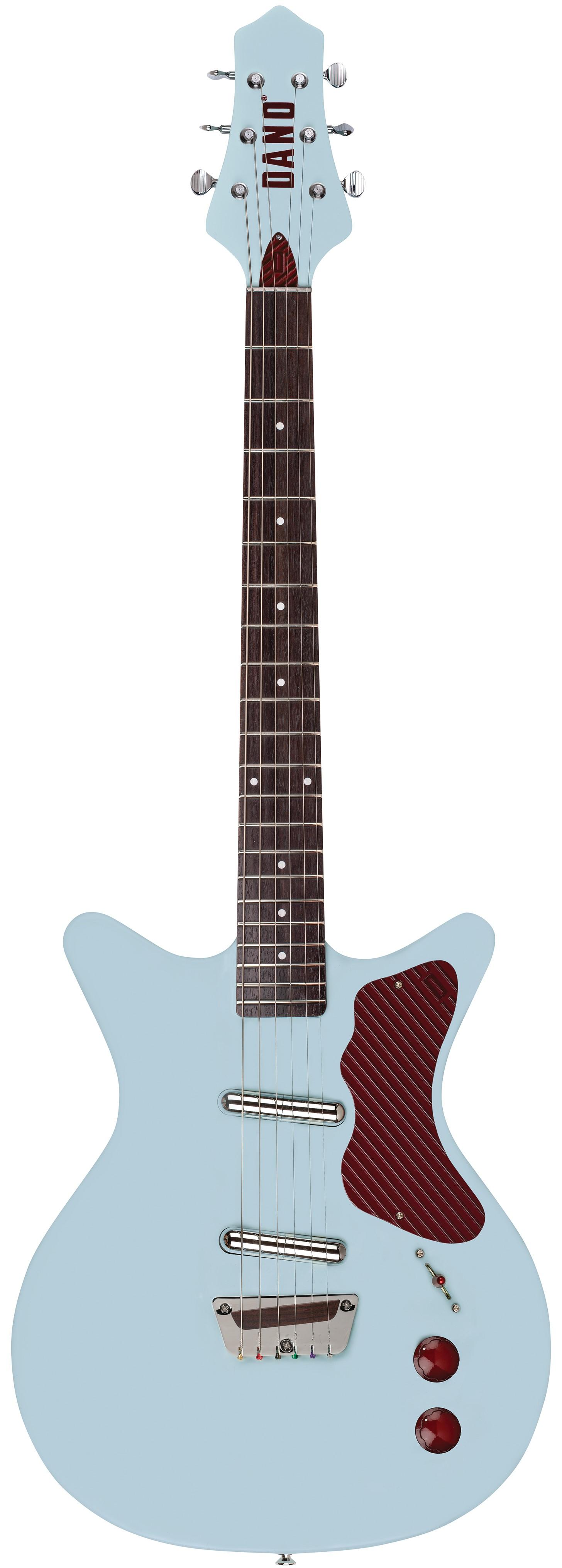 Danelectro Dan O. Cool Electric Guitar in Aqua - Andertons Music Co.