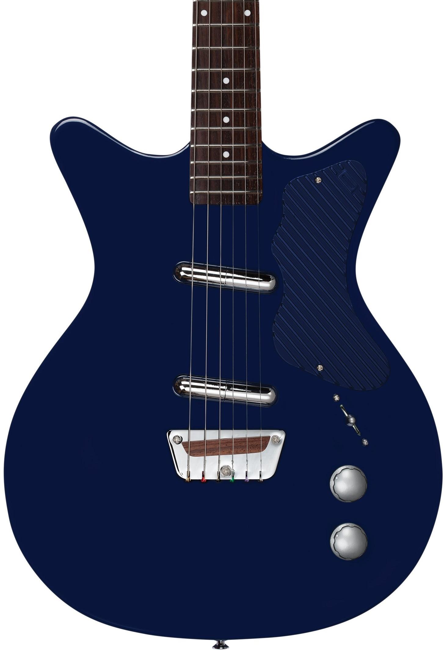 Danelectro Dan O. Cool Electric Guitar in Blue - DOCGTRBLU-Body.jpg